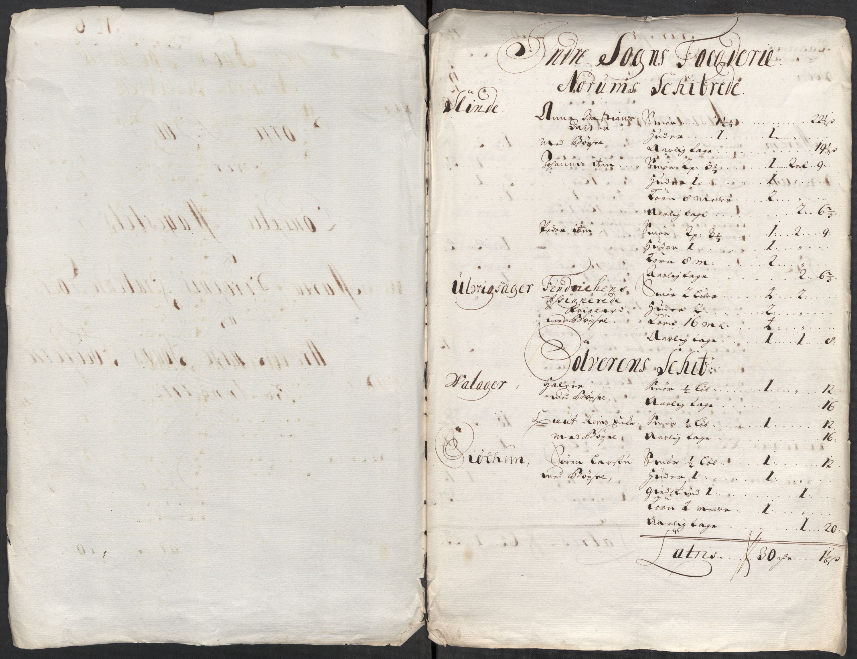 Rentekammeret inntil 1814, Reviderte regnskaper, Fogderegnskap, RA/EA-4092/R52/L3318: Fogderegnskap Sogn, 1712, p. 174