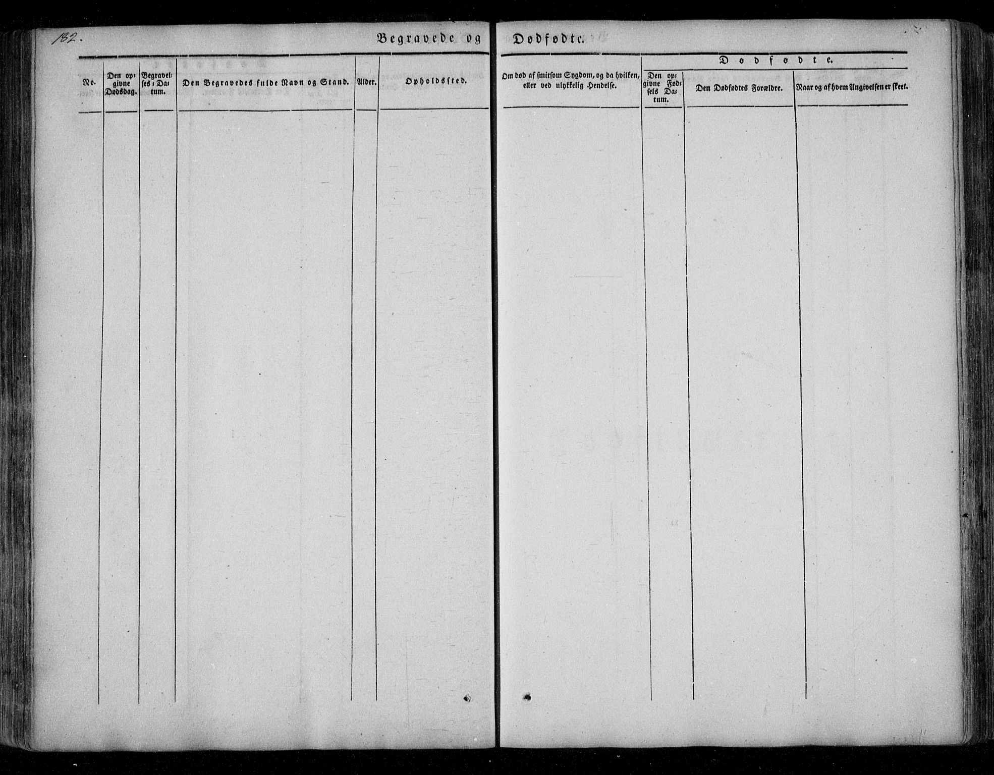 Ministerialprotokoller, klokkerbøker og fødselsregistre - Nordland, AV/SAT-A-1459/846/L0644: Parish register (official) no. 846A02, 1837-1872, p. 182