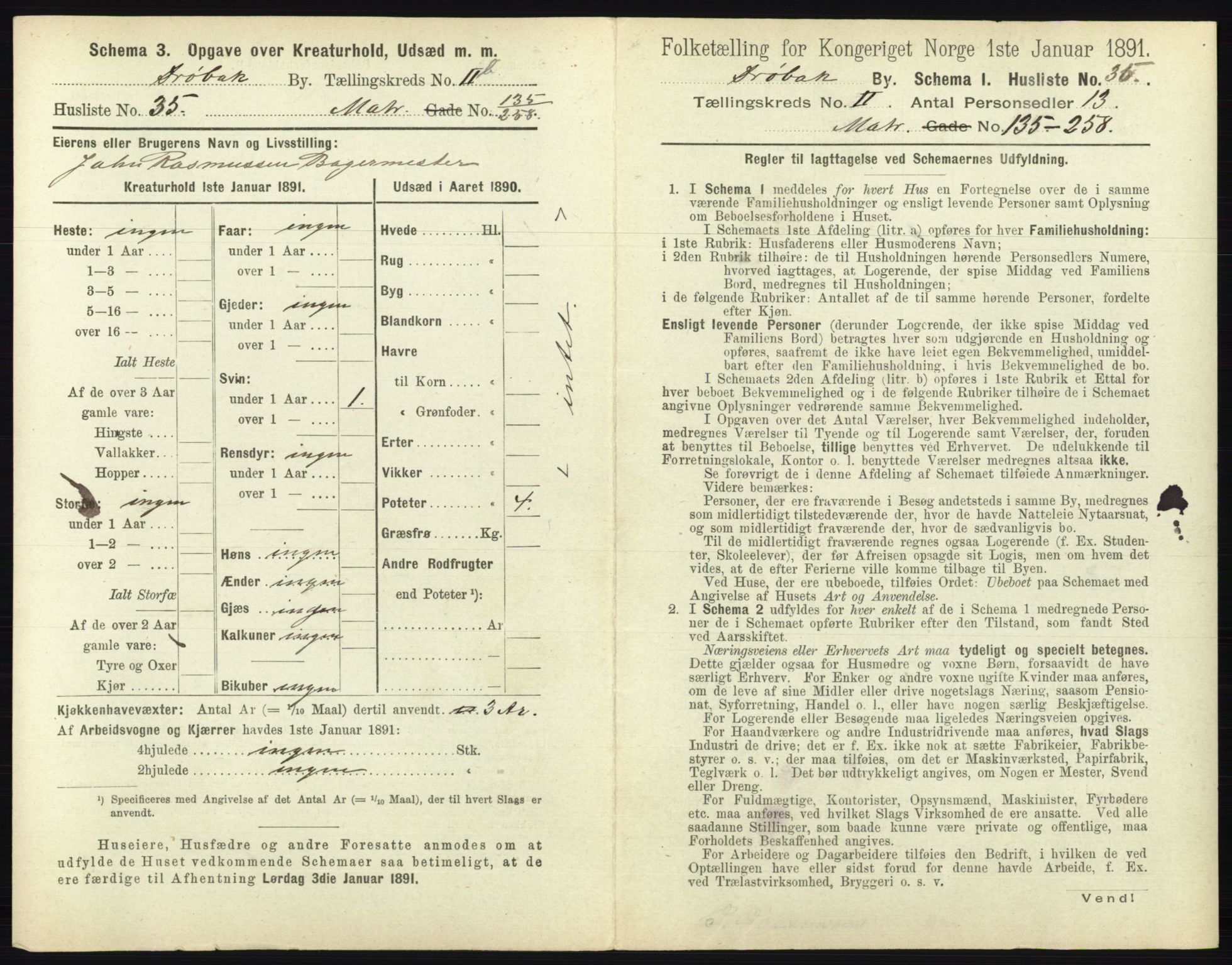 RA, 1891 census for 0203 Drøbak, 1891, p. 123