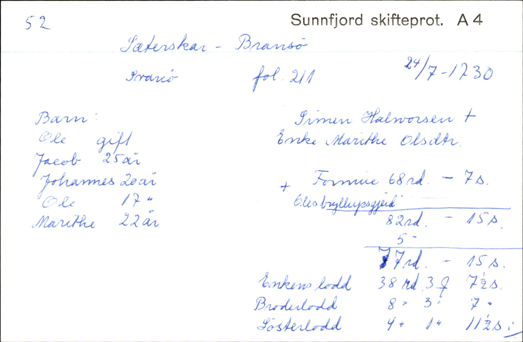 Skiftekort ved Statsarkivet i Bergen, SAB/SKIFTEKORT/003/L0003: Skifteprotokoll nr. 4-5, 1737-1751, p. 158