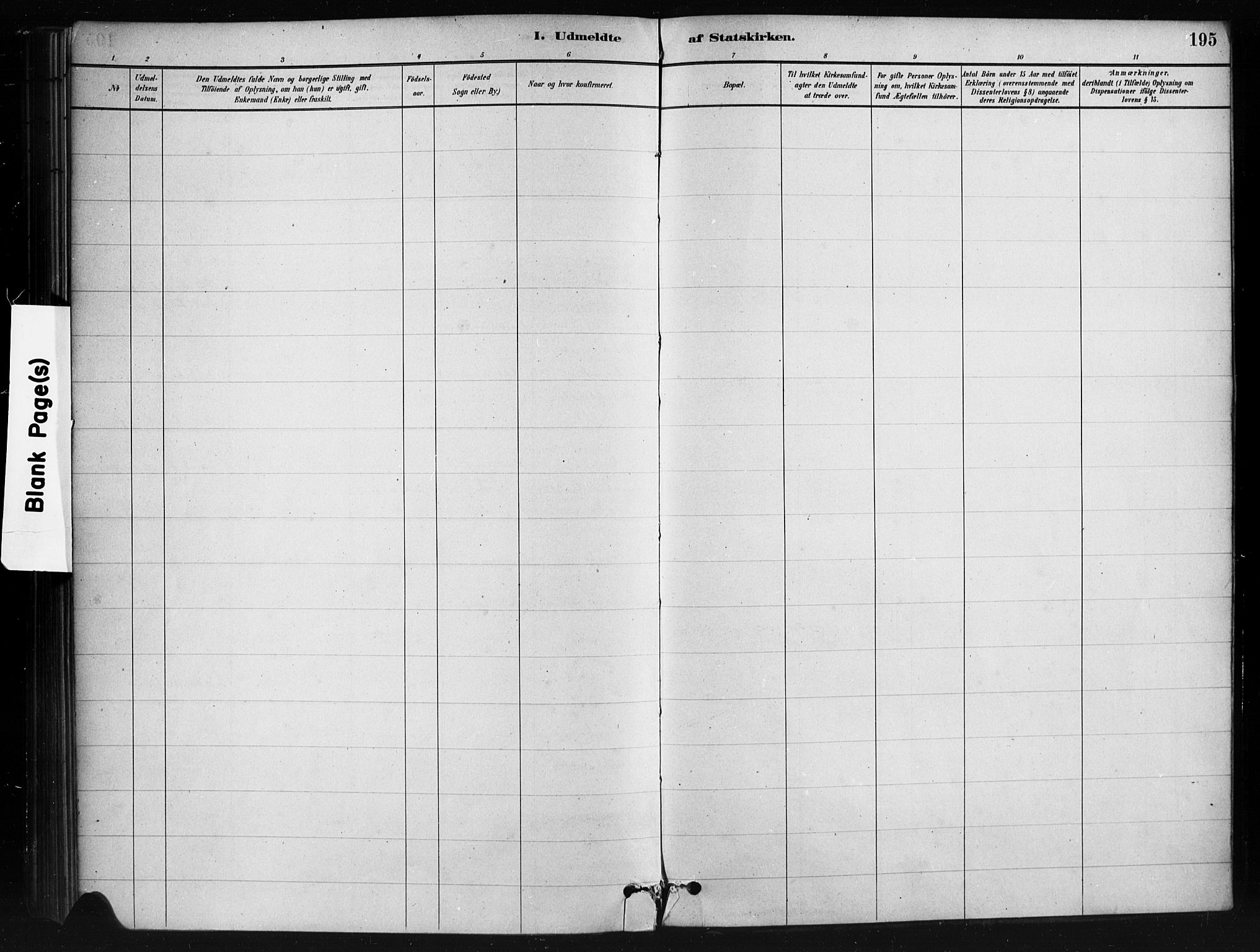 Asker prestekontor Kirkebøker, AV/SAO-A-10256a/F/Fc/L0002: Parish register (official) no. III 2, 1879-1904, p. 195