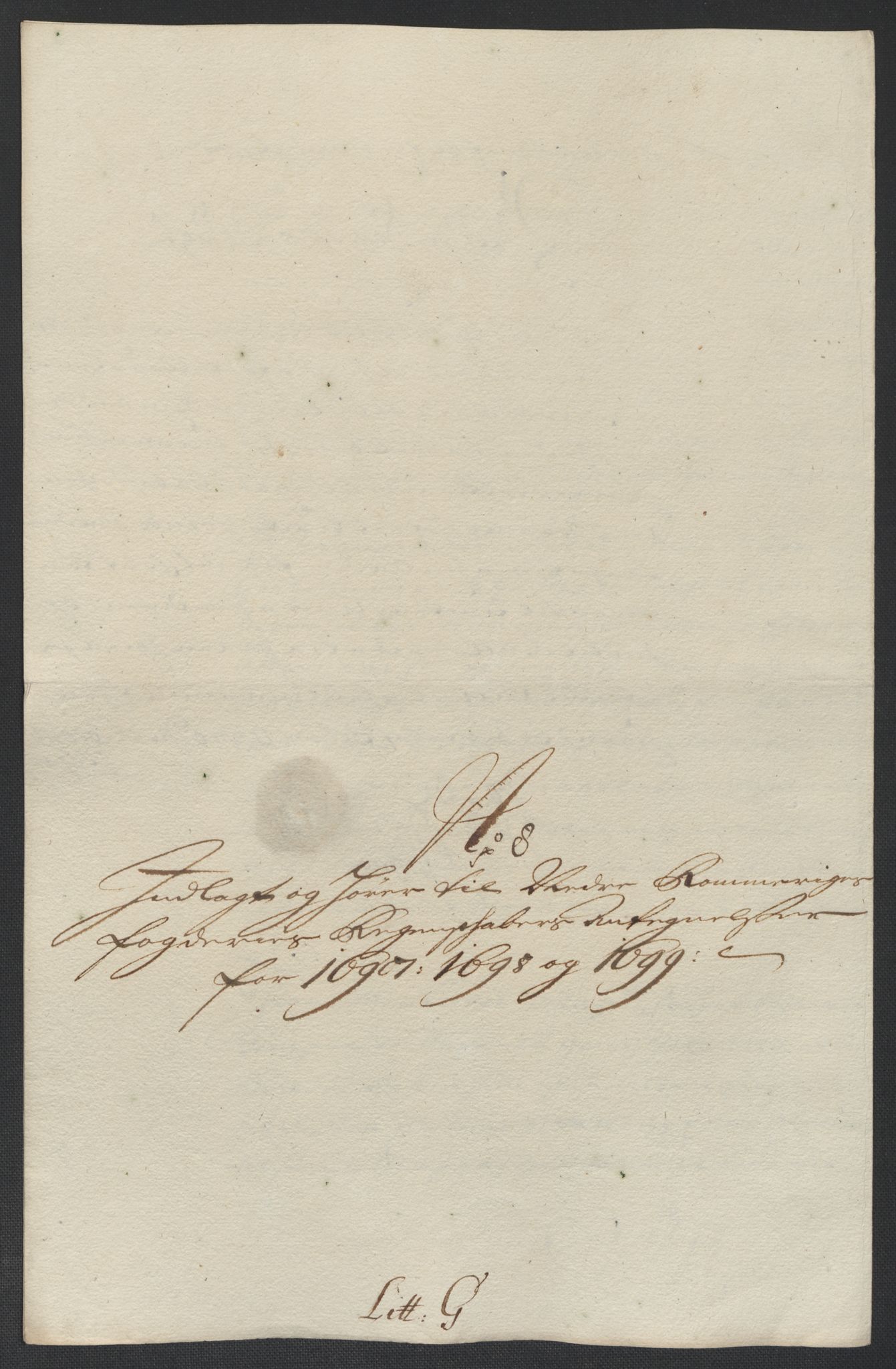 Rentekammeret inntil 1814, Reviderte regnskaper, Fogderegnskap, AV/RA-EA-4092/R11/L0582: Fogderegnskap Nedre Romerike, 1699, p. 281