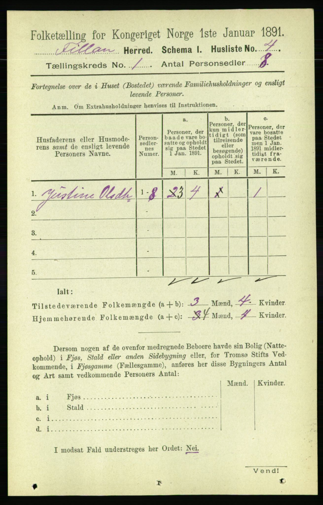 RA, 1891 census for 1616 Fillan, 1891, p. 31