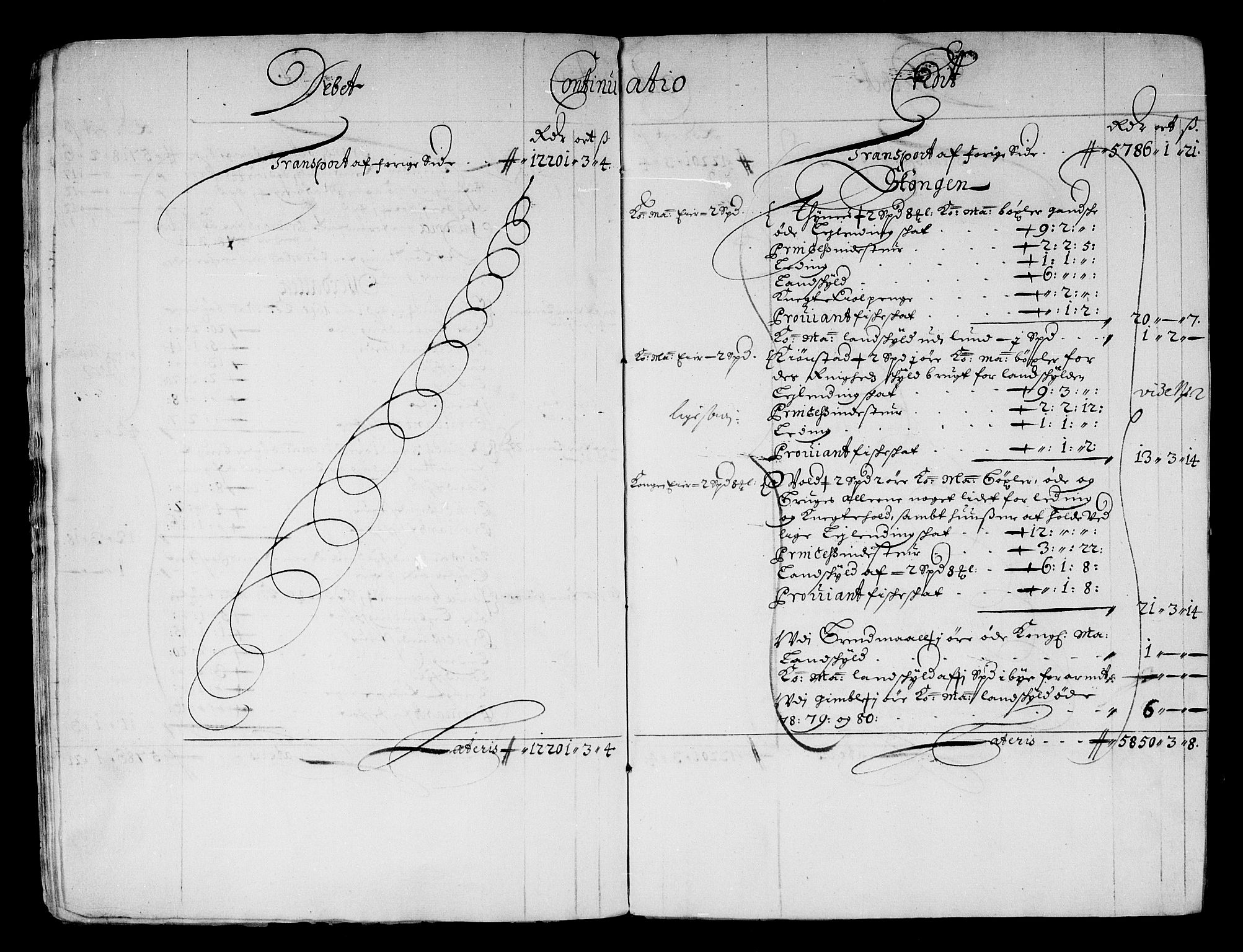 Rentekammeret inntil 1814, Reviderte regnskaper, Stiftamtstueregnskaper, Trondheim stiftamt og Nordland amt, AV/RA-EA-6044/R/Rf/L0058: Trondheim stiftamt, 1680