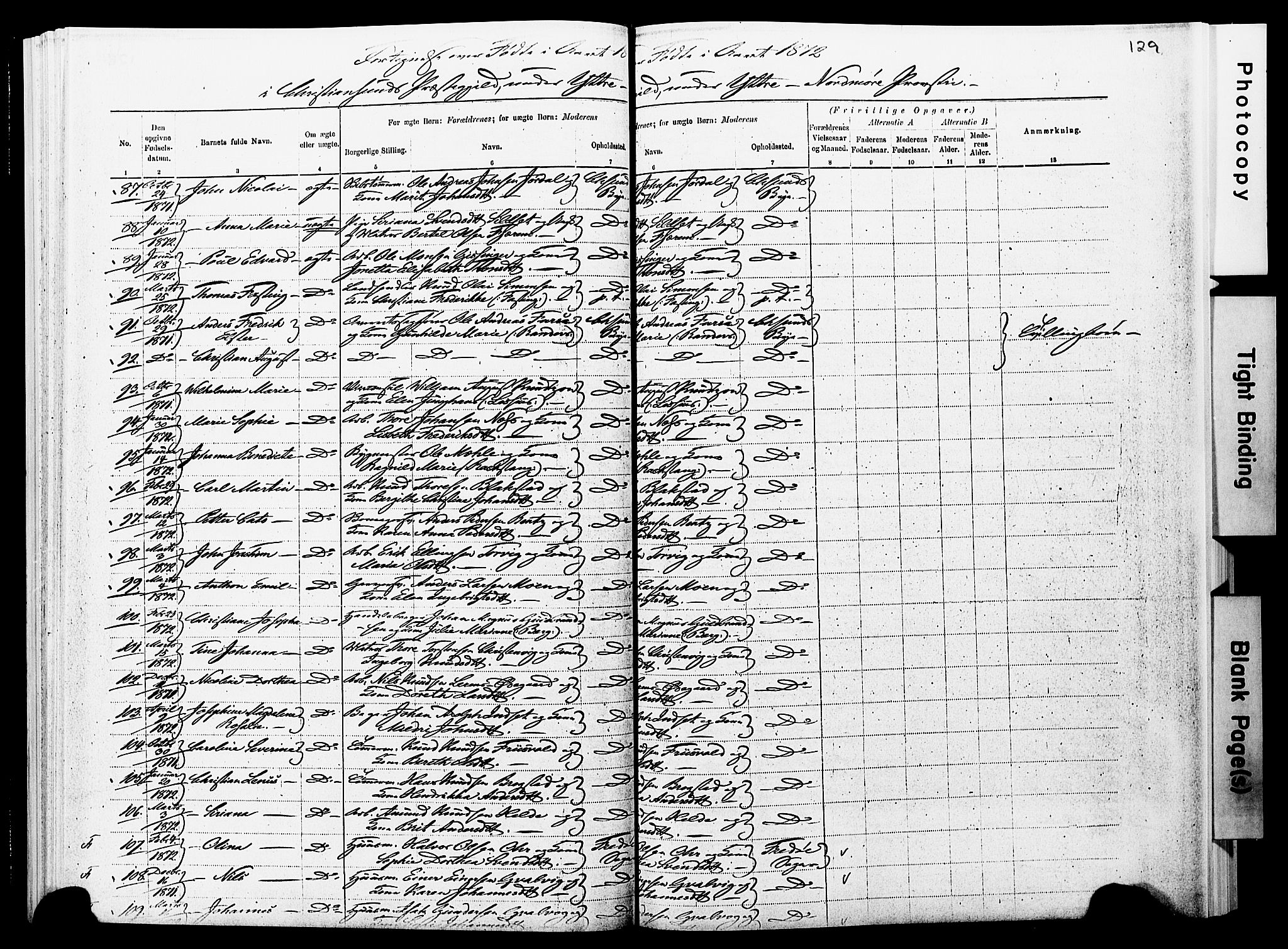 Ministerialprotokoller, klokkerbøker og fødselsregistre - Møre og Romsdal, SAT/A-1454/572/L0857: Parish register (official) no. 572D01, 1866-1872, p. 128-129