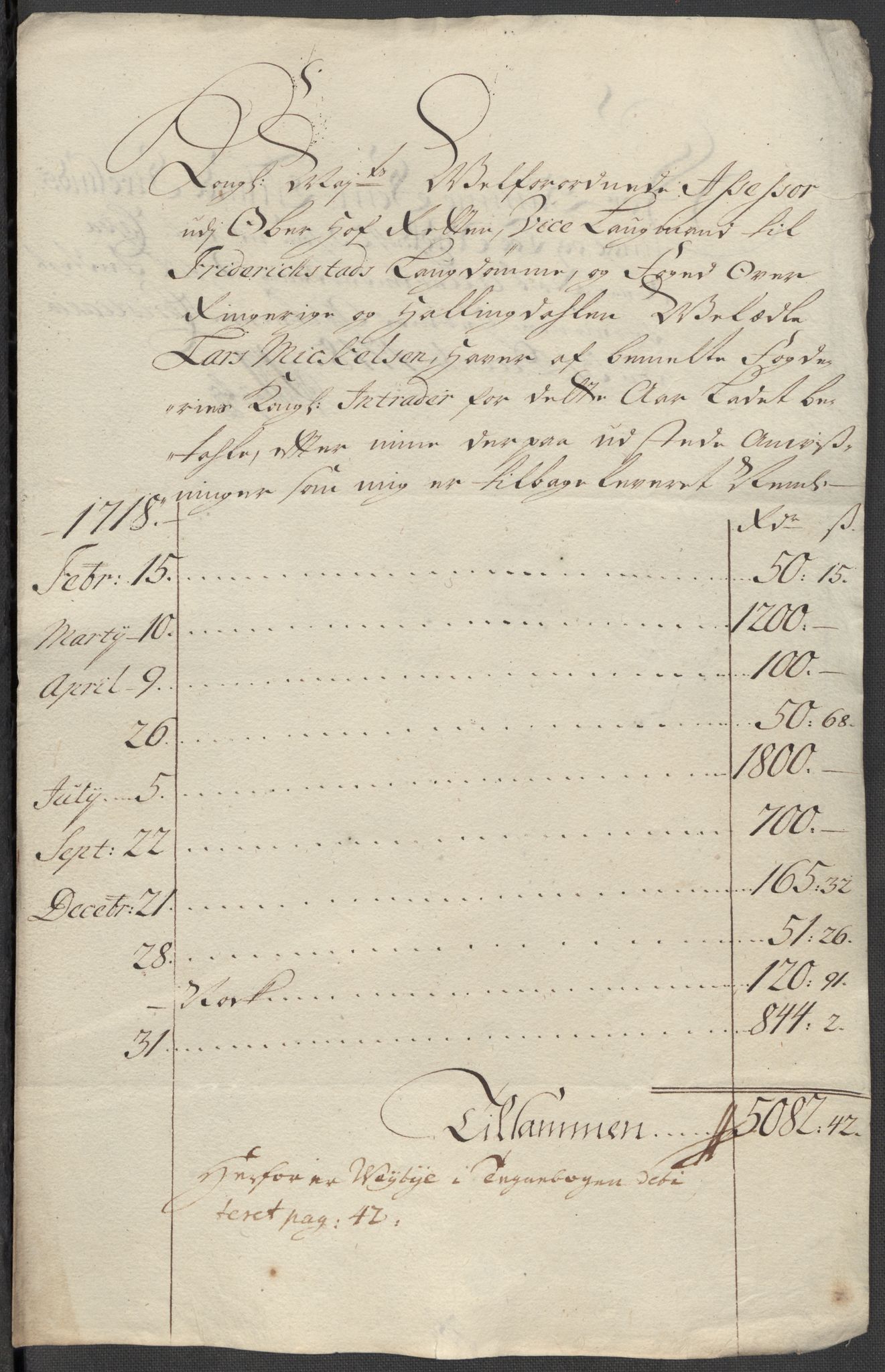 Rentekammeret inntil 1814, Reviderte regnskaper, Fogderegnskap, RA/EA-4092/R23/L1476: Fogderegnskap Ringerike og Hallingdal, 1718, p. 298