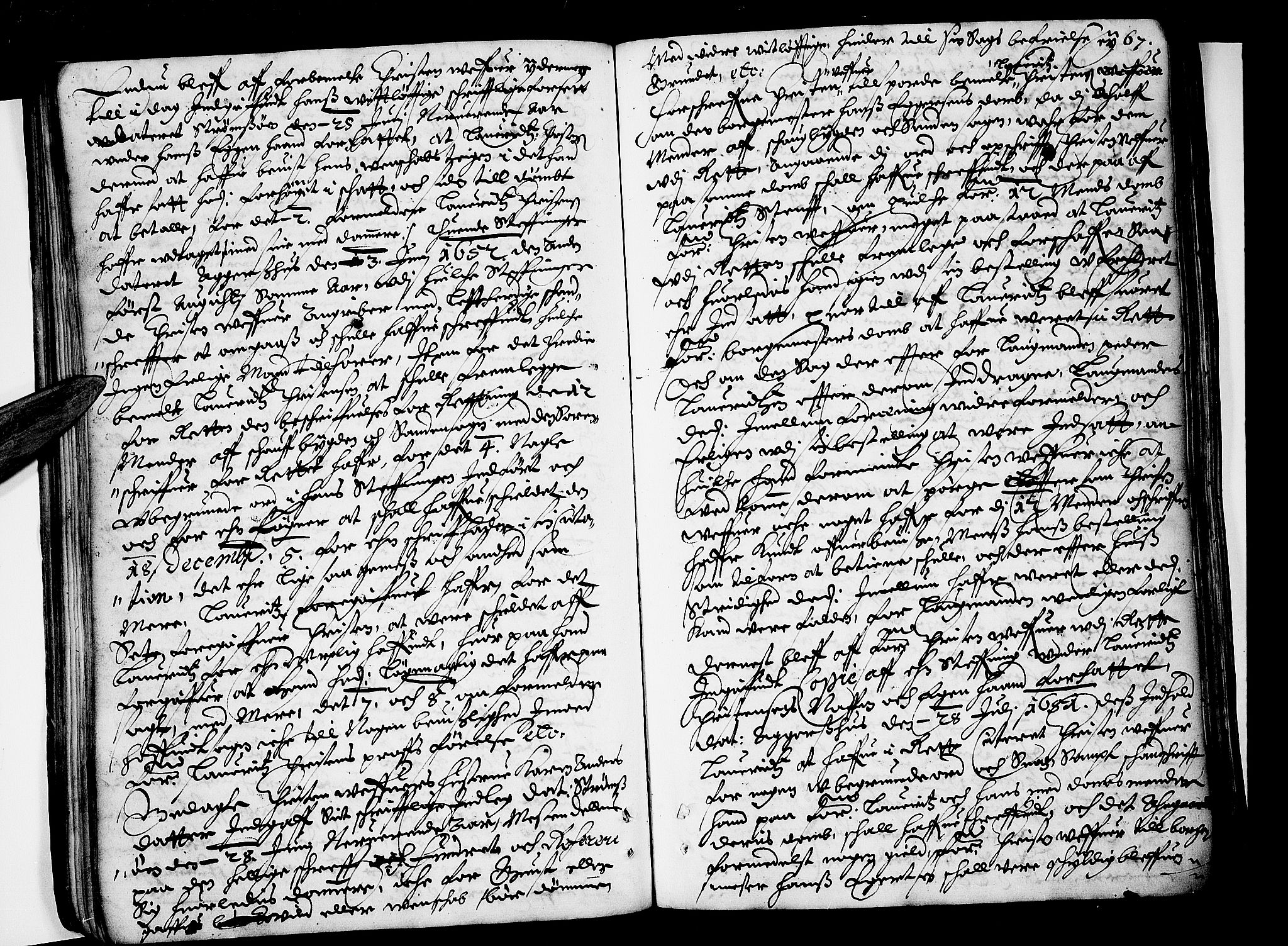 Eiker, Modum og Sigdal sorenskriveri, AV/SAKO-A-123/F/Fa/Faa/L0002: Tingbok, 1653-1657, p. 67