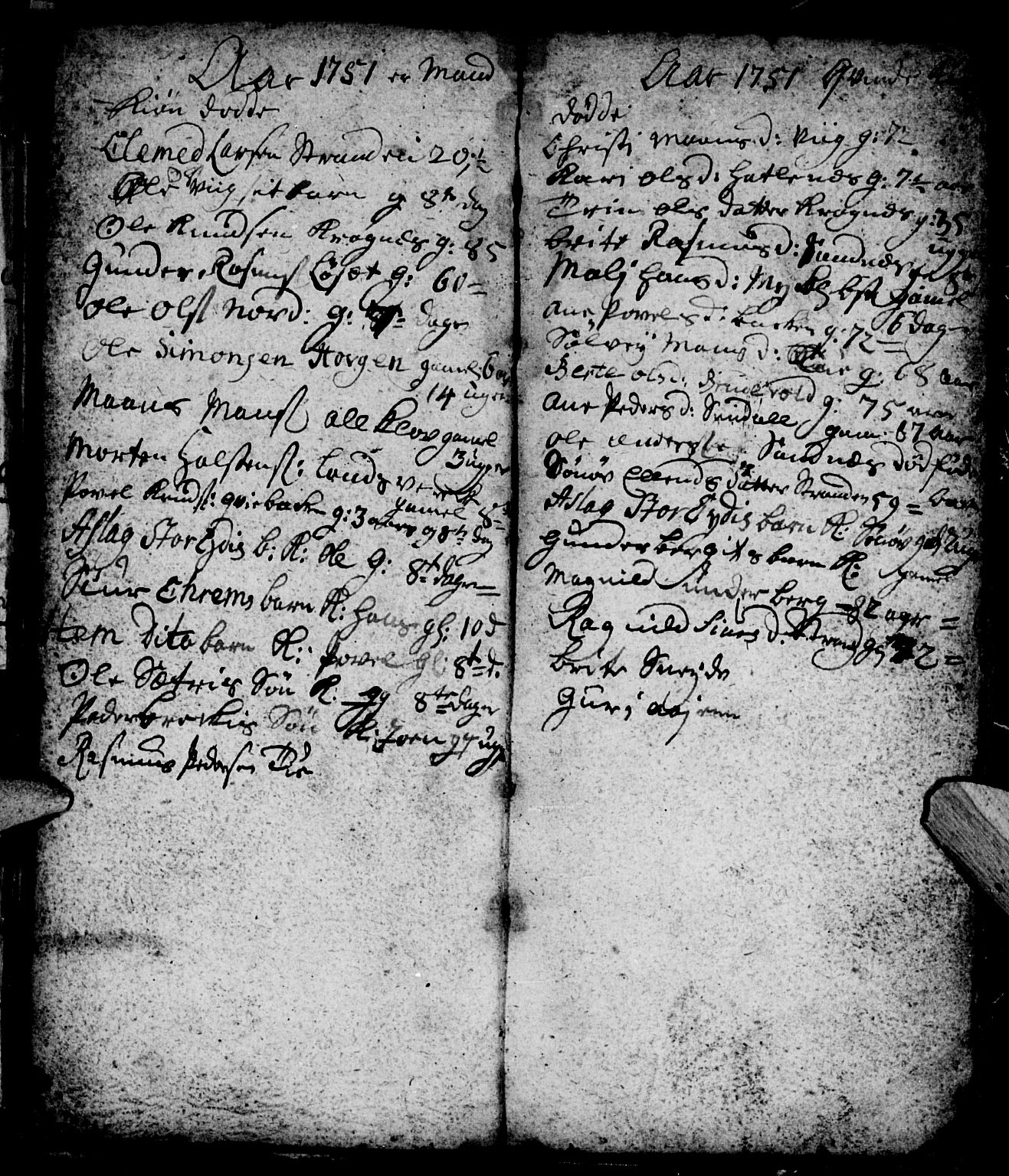 Ministerialprotokoller, klokkerbøker og fødselsregistre - Møre og Romsdal, AV/SAT-A-1454/501/L0001: Parish register (official) no. 501A01, 1742-1760