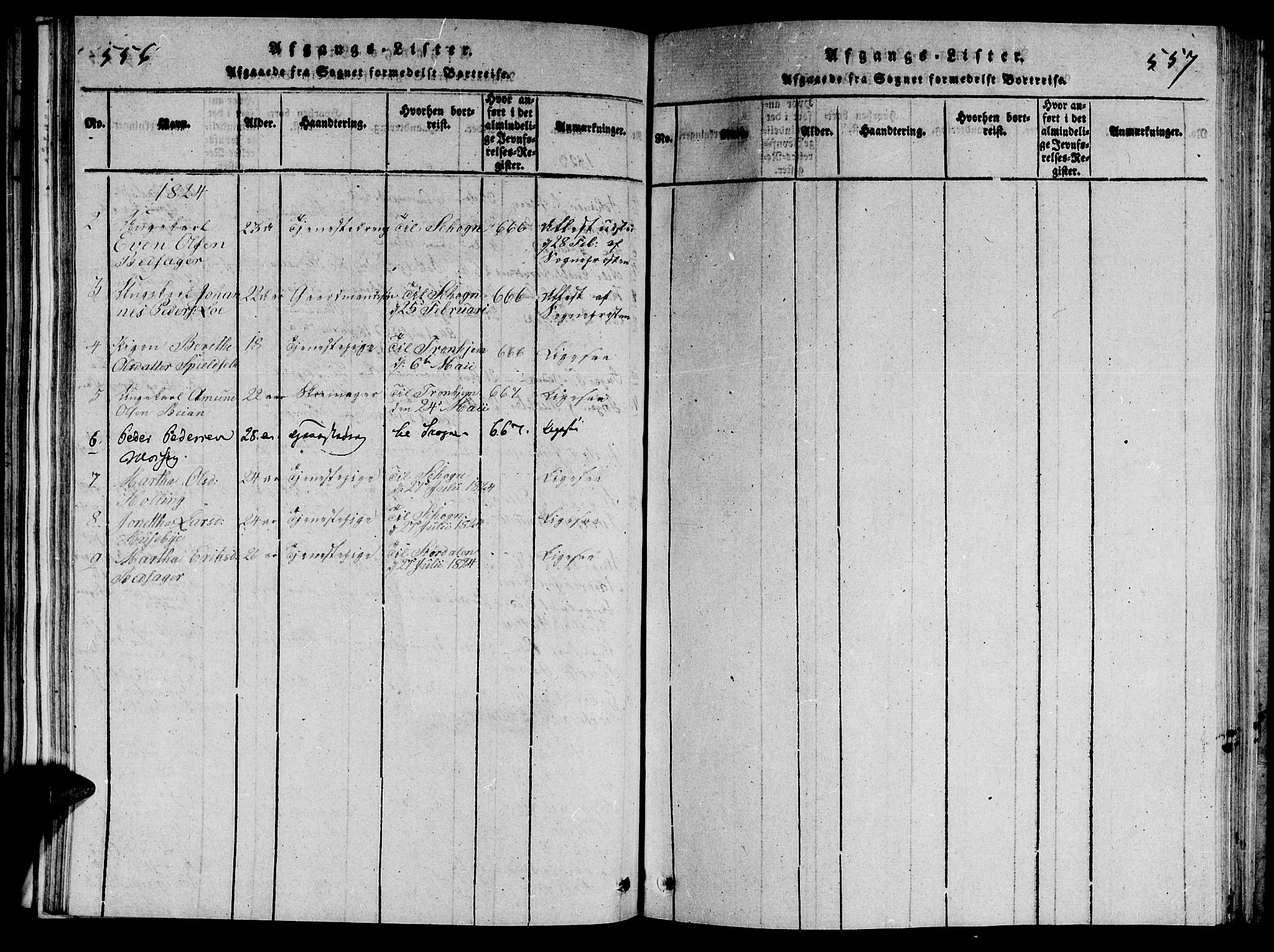 Ministerialprotokoller, klokkerbøker og fødselsregistre - Nord-Trøndelag, SAT/A-1458/714/L0132: Parish register (copy) no. 714C01, 1817-1824, p. 556-557