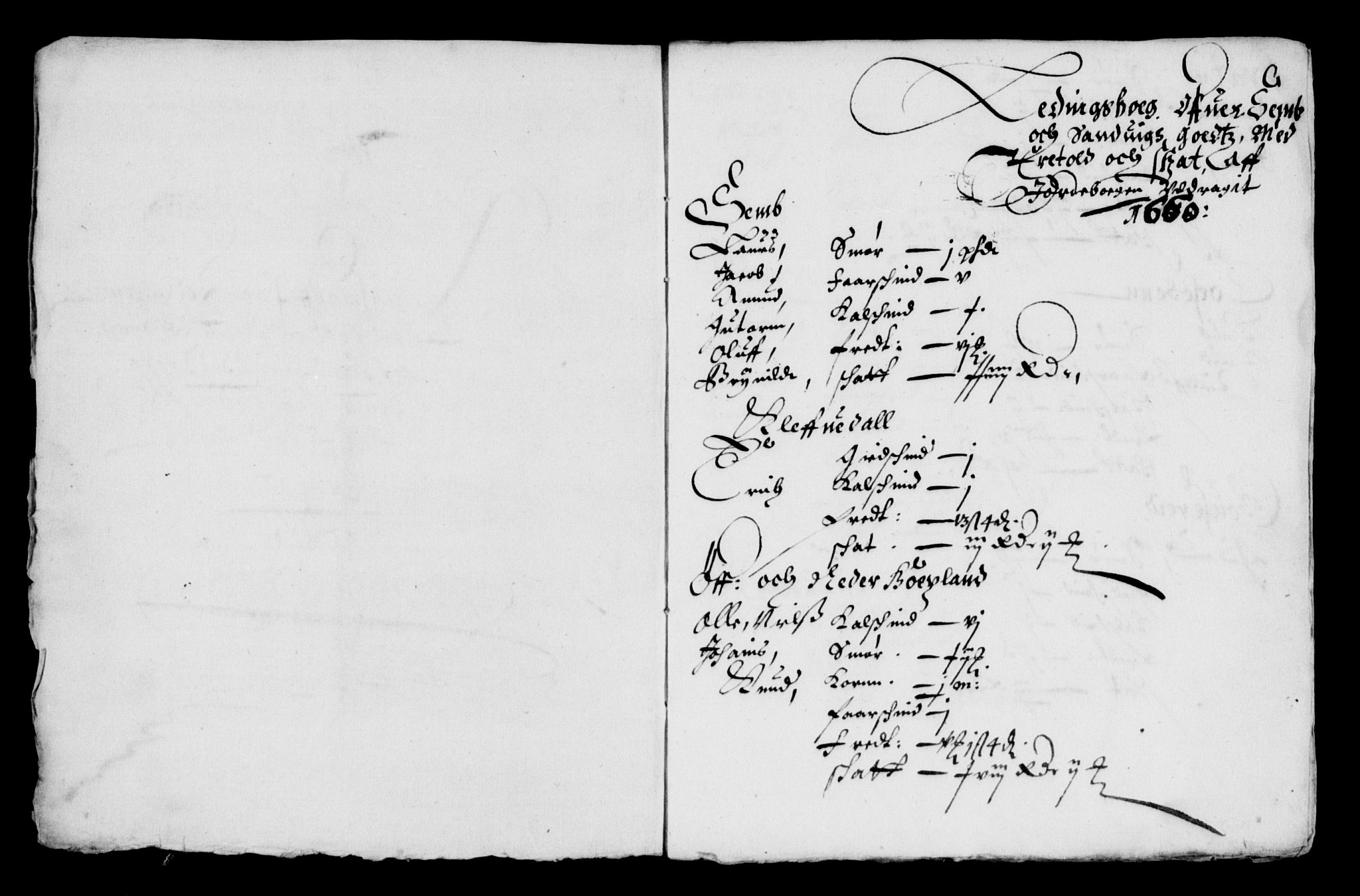 Rentekammeret inntil 1814, Reviderte regnskaper, Lensregnskaper, AV/RA-EA-5023/R/Rb/Rbt/L0149: Bergenhus len, 1660-1661