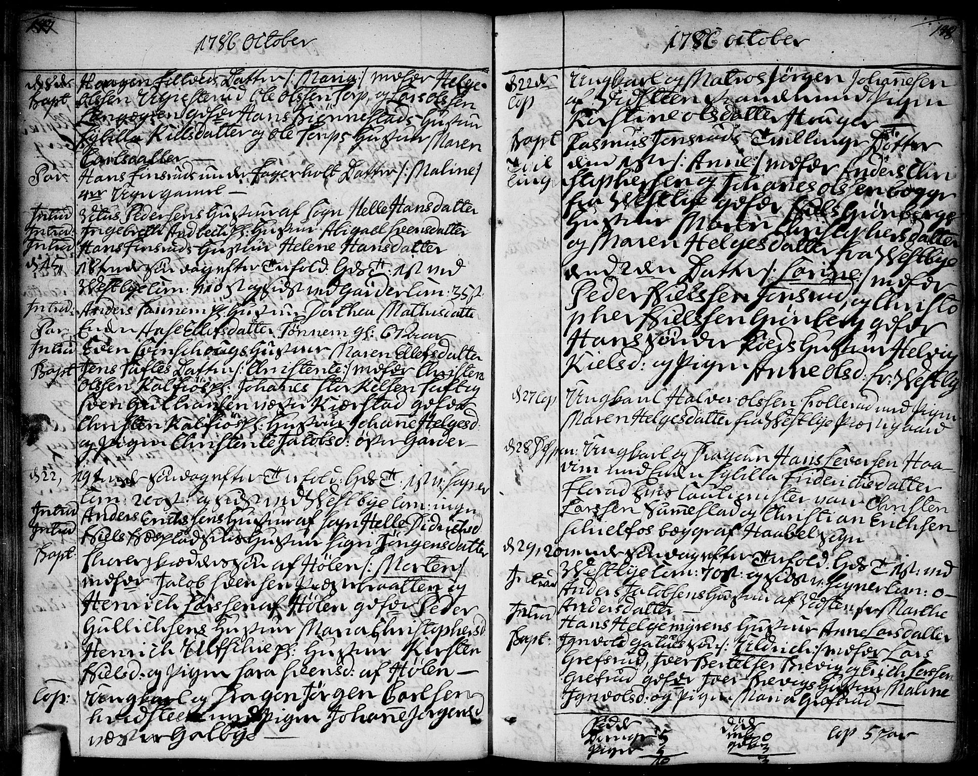 Vestby prestekontor Kirkebøker, AV/SAO-A-10893/F/Fa/L0003: Parish register (official) no. I 3, 1779-1796, p. 147-148