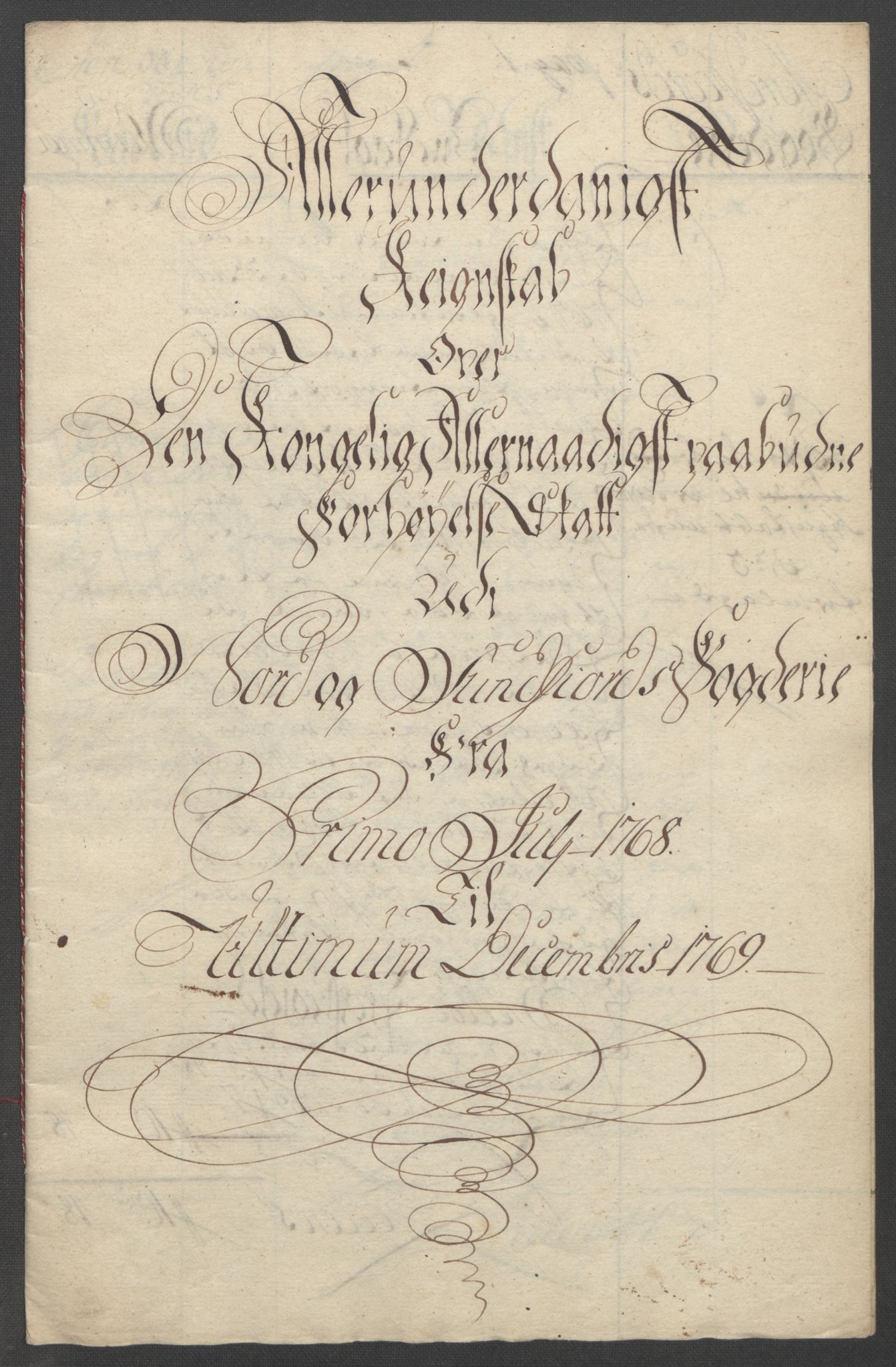 Rentekammeret inntil 1814, Reviderte regnskaper, Fogderegnskap, RA/EA-4092/R53/L3550: Ekstraskatten Sunn- og Nordfjord, 1762-1771, p. 255