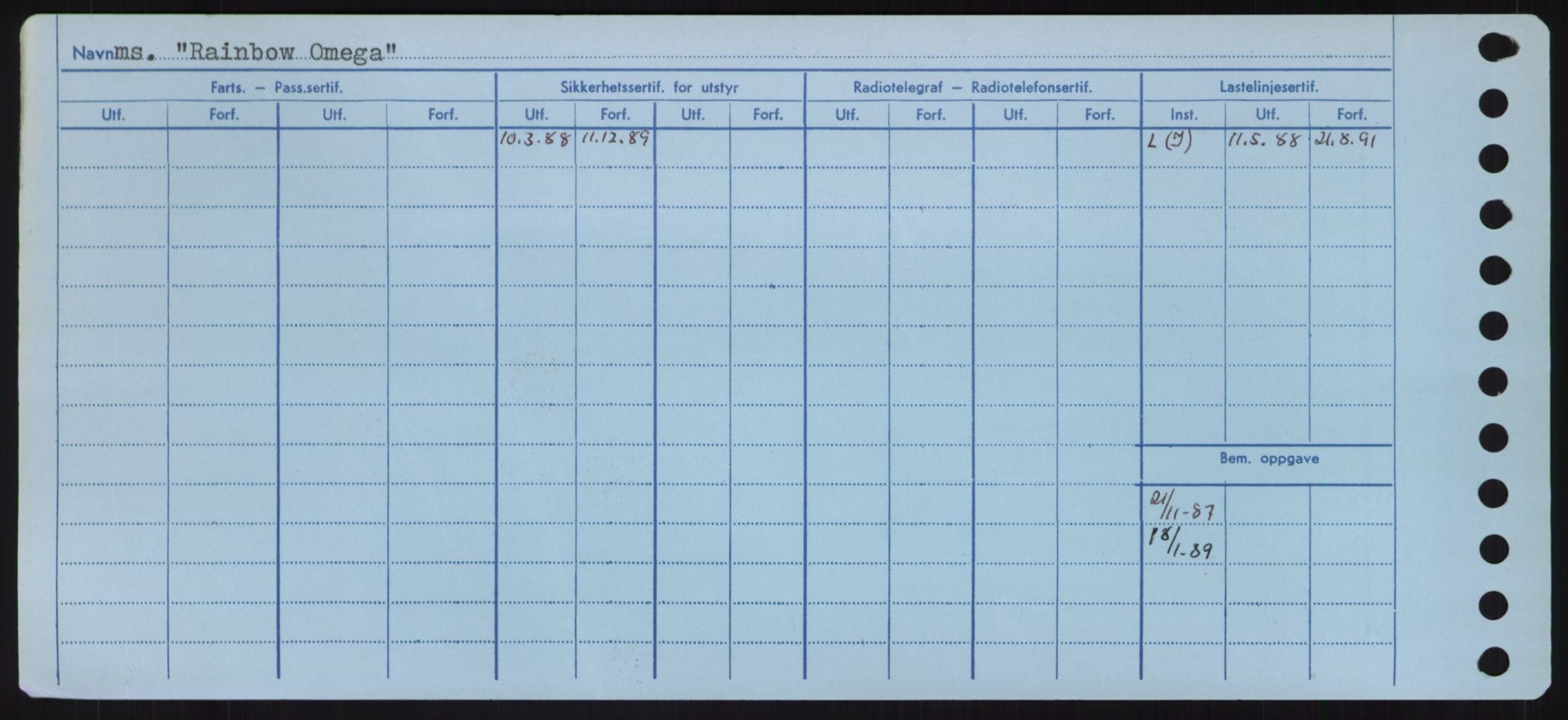 Sjøfartsdirektoratet med forløpere, Skipsmålingen, RA/S-1627/H/Hd/L0030: Fartøy, Q-Riv, p. 106