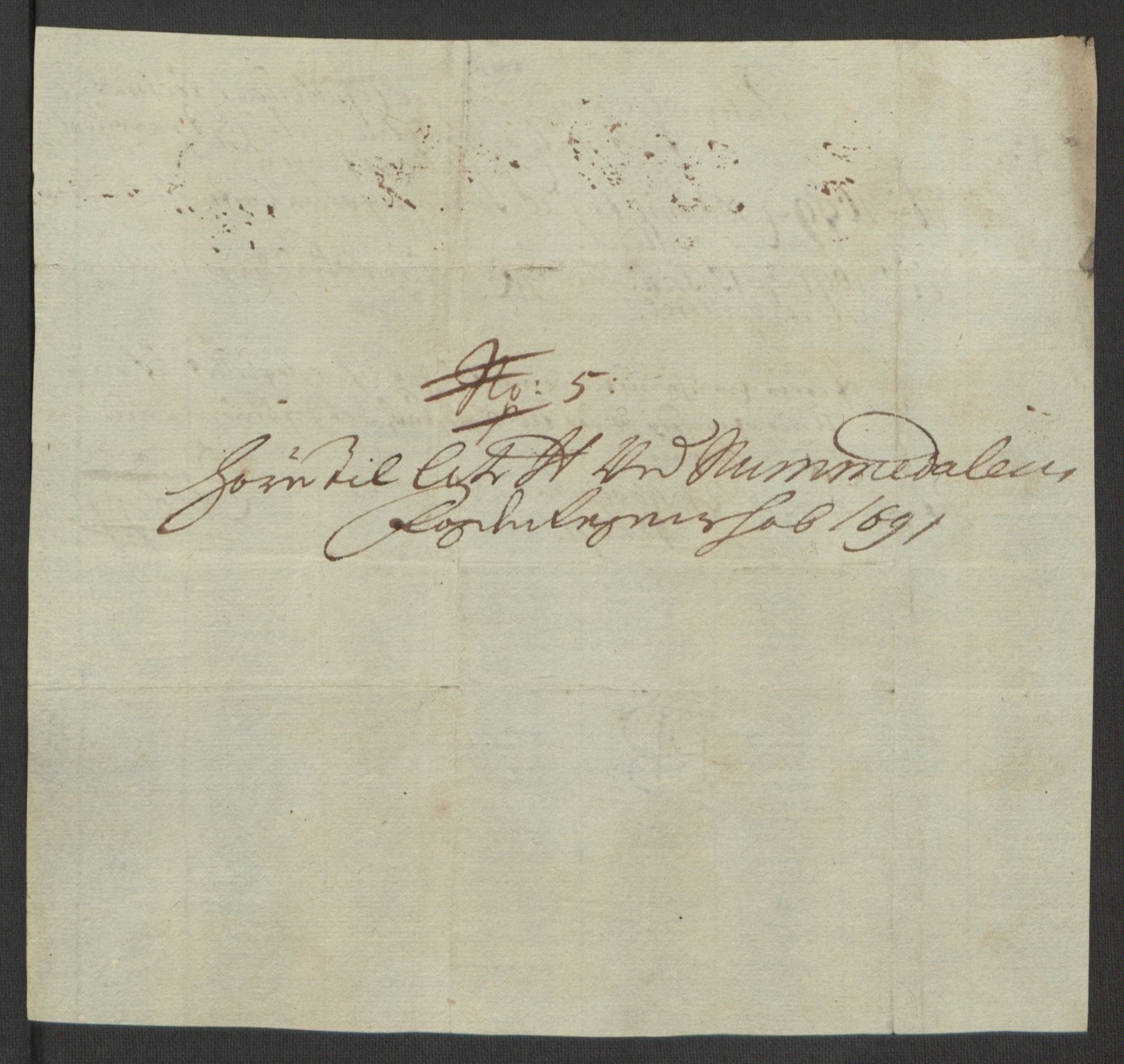 Rentekammeret inntil 1814, Reviderte regnskaper, Fogderegnskap, RA/EA-4092/R64/L4423: Fogderegnskap Namdal, 1690-1691, p. 256