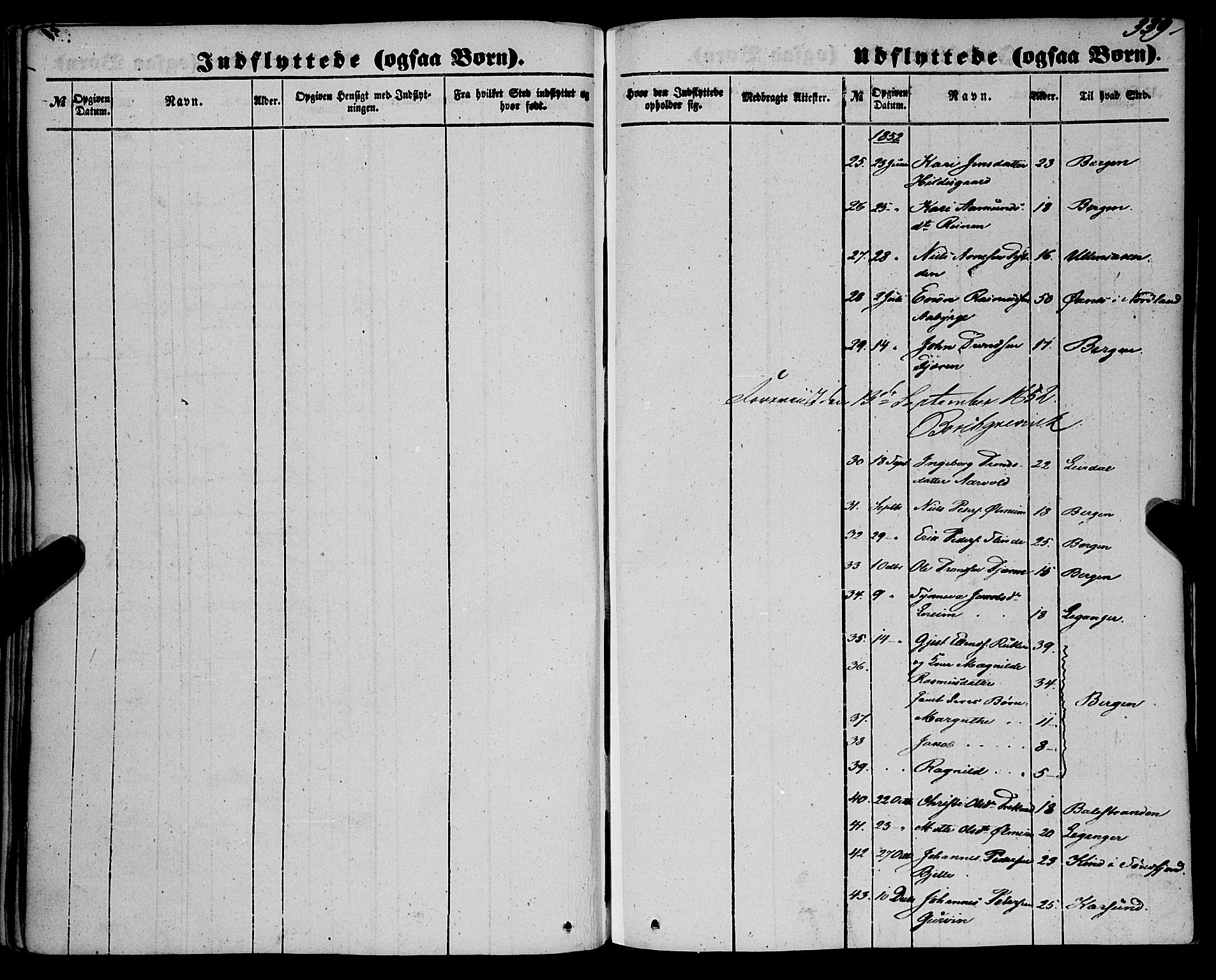 Sogndal sokneprestembete, AV/SAB-A-81301/H/Haa/Haaa/L0012II: Parish register (official) no. A 12II, 1847-1877, p. 339