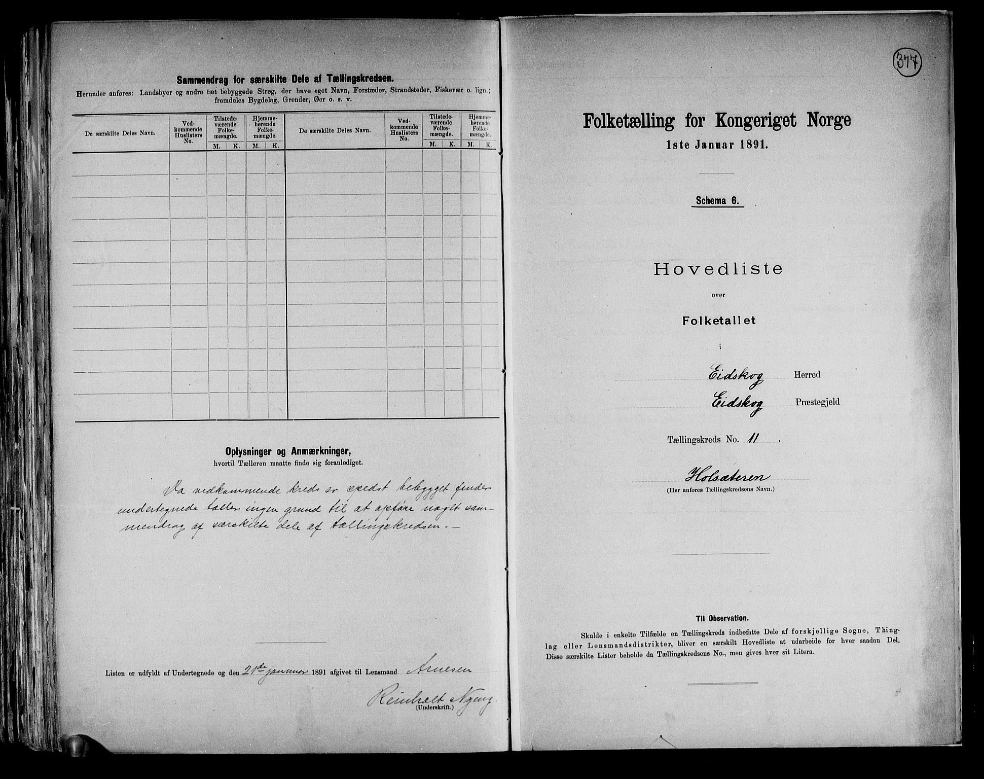 RA, 1891 census for 0420 Eidskog, 1891, p. 35