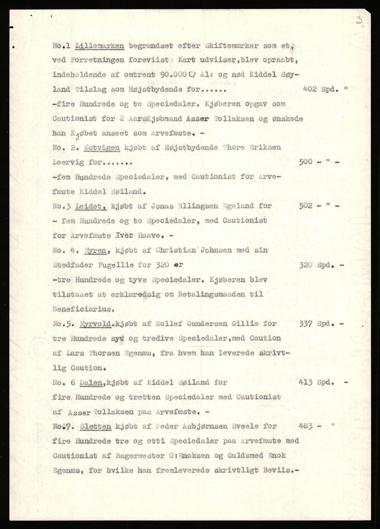 Statsarkivet i Stavanger, AV/SAST-A-101971/03/Y/Yj/L0066: Avskrifter sortert etter gårdsnavn: Pedersro - Prestegården i Suldal, 1750-1930, p. 194