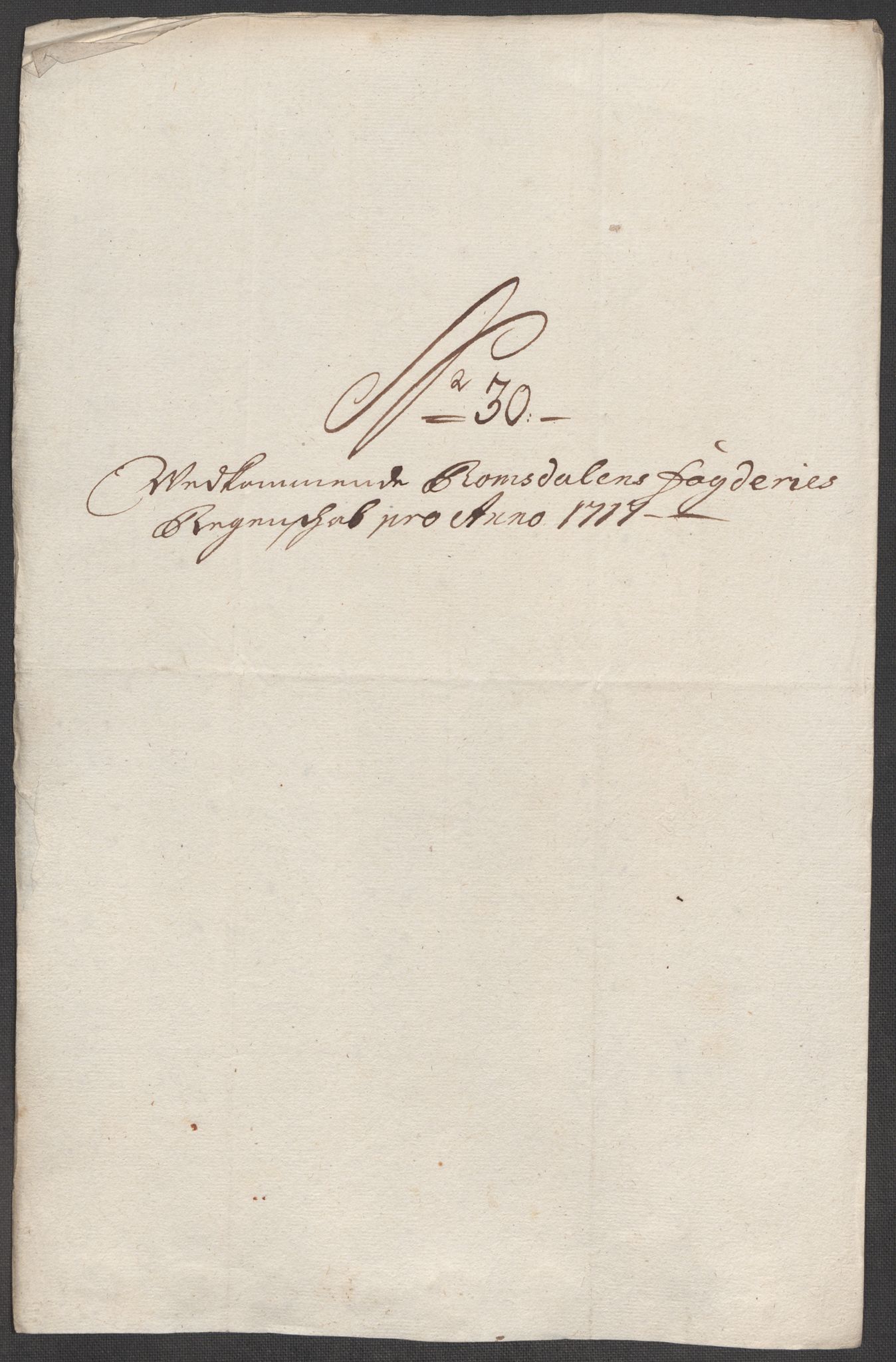 Rentekammeret inntil 1814, Reviderte regnskaper, Fogderegnskap, RA/EA-4092/R55/L3664: Fogderegnskap Romsdal, 1717, p. 184