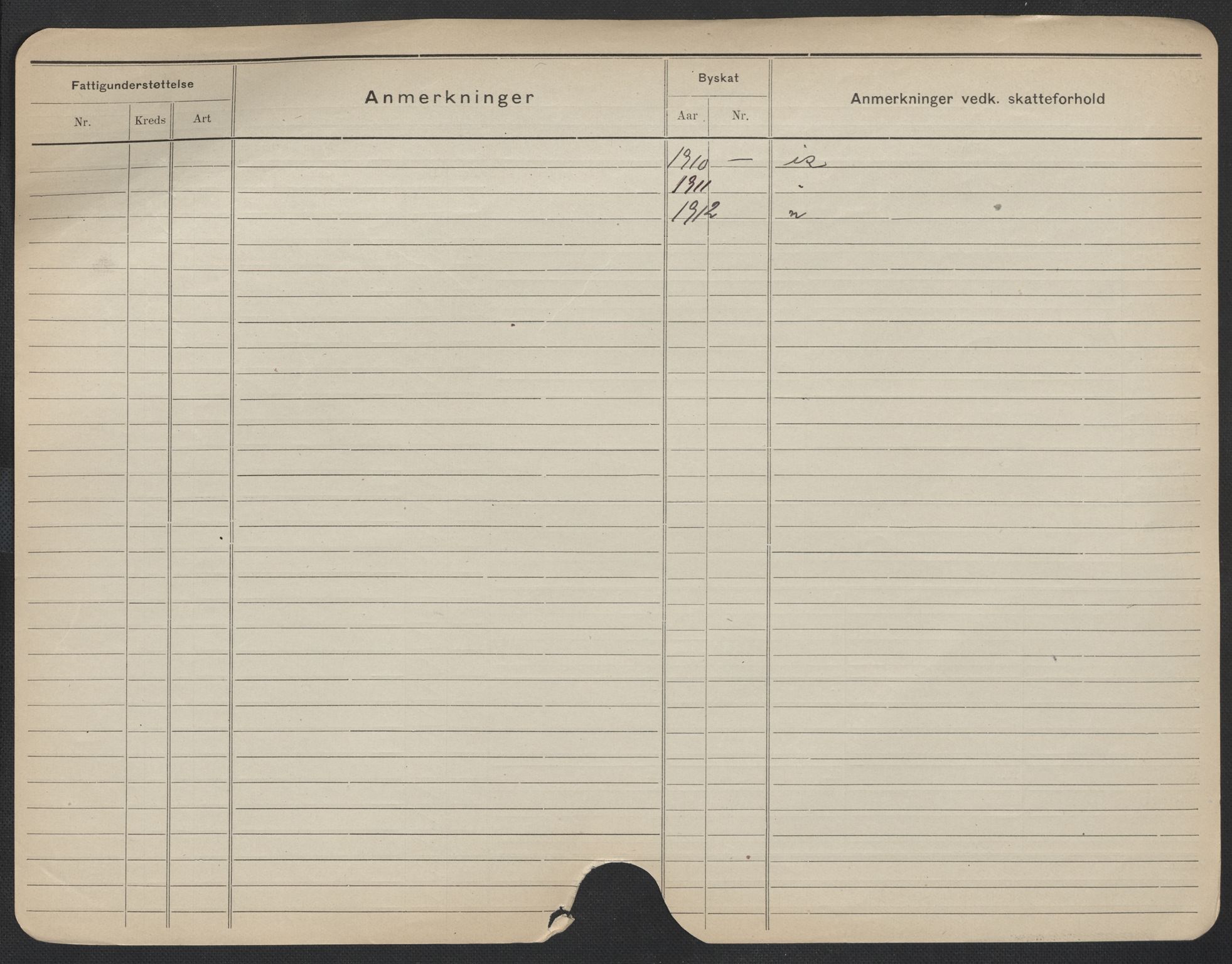 Oslo folkeregister, Registerkort, AV/SAO-A-11715/F/Fa/Fac/L0009: Menn, 1906-1914, p. 99b