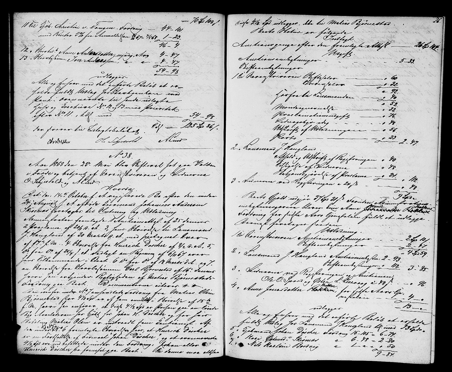 Sunnfjord tingrett, AV/SAB-A-3201/1/H/Hd/L0004: Skifteutlodningsprotokoll, 1868-1874, p. 25b-26a