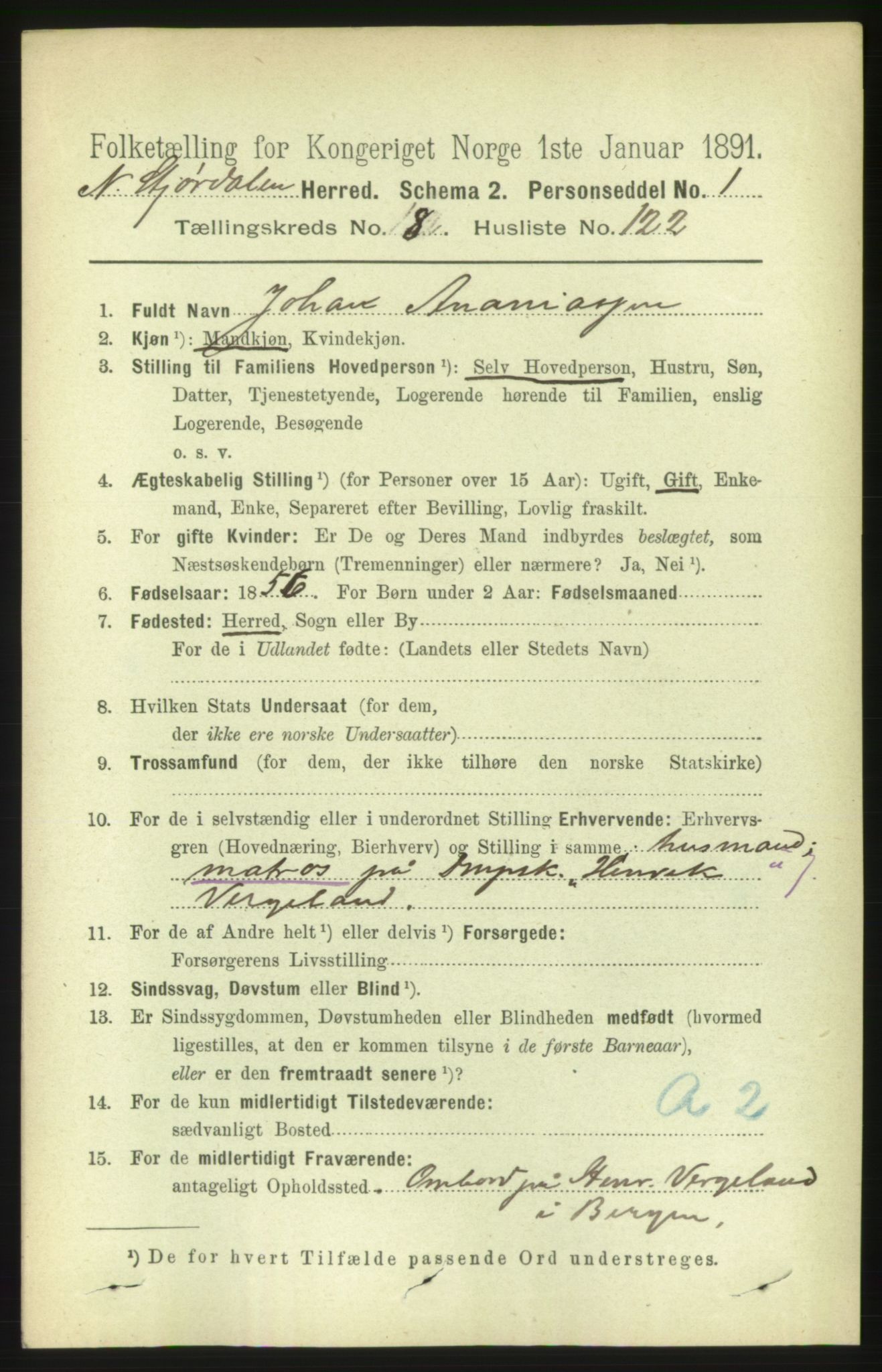 RA, 1891 census for 1714 Nedre Stjørdal, 1891, p. 4653