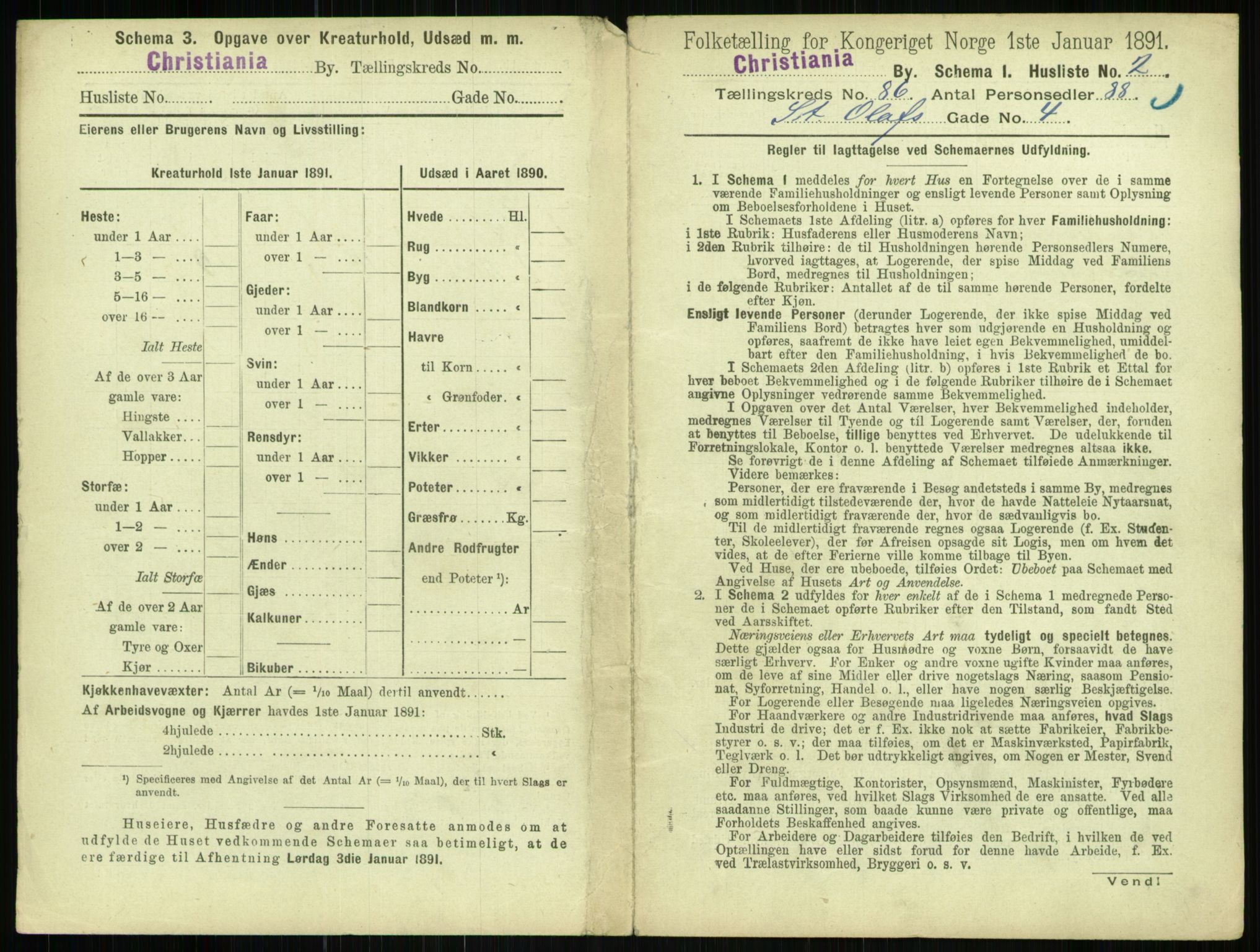 RA, 1891 census for 0301 Kristiania, 1891, p. 42989