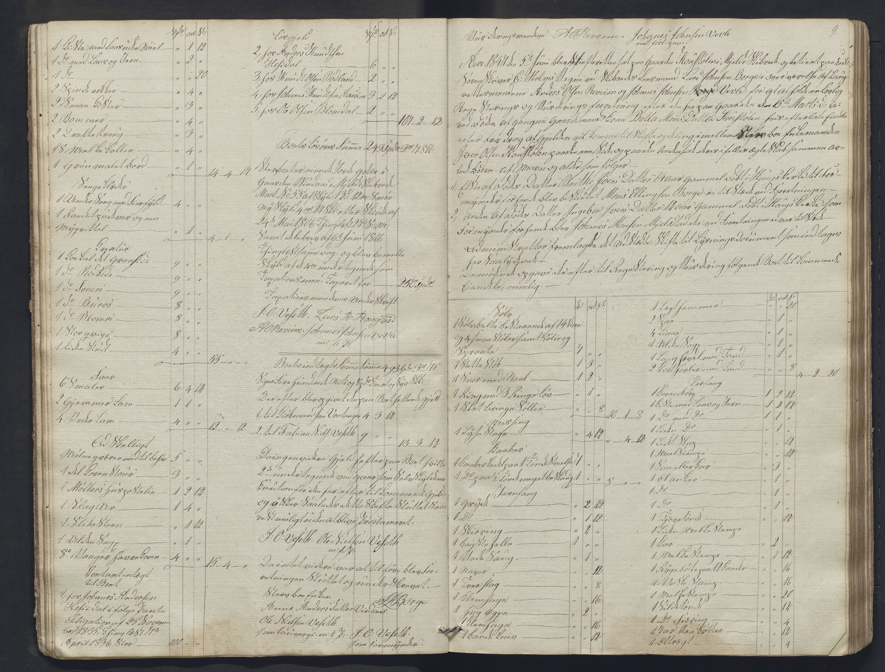 Nordhordland sorenskrivar, AV/SAB-A-2901/1/H/Hb/L0022: Registreringsprotokollar, 1846-1851, p. 9