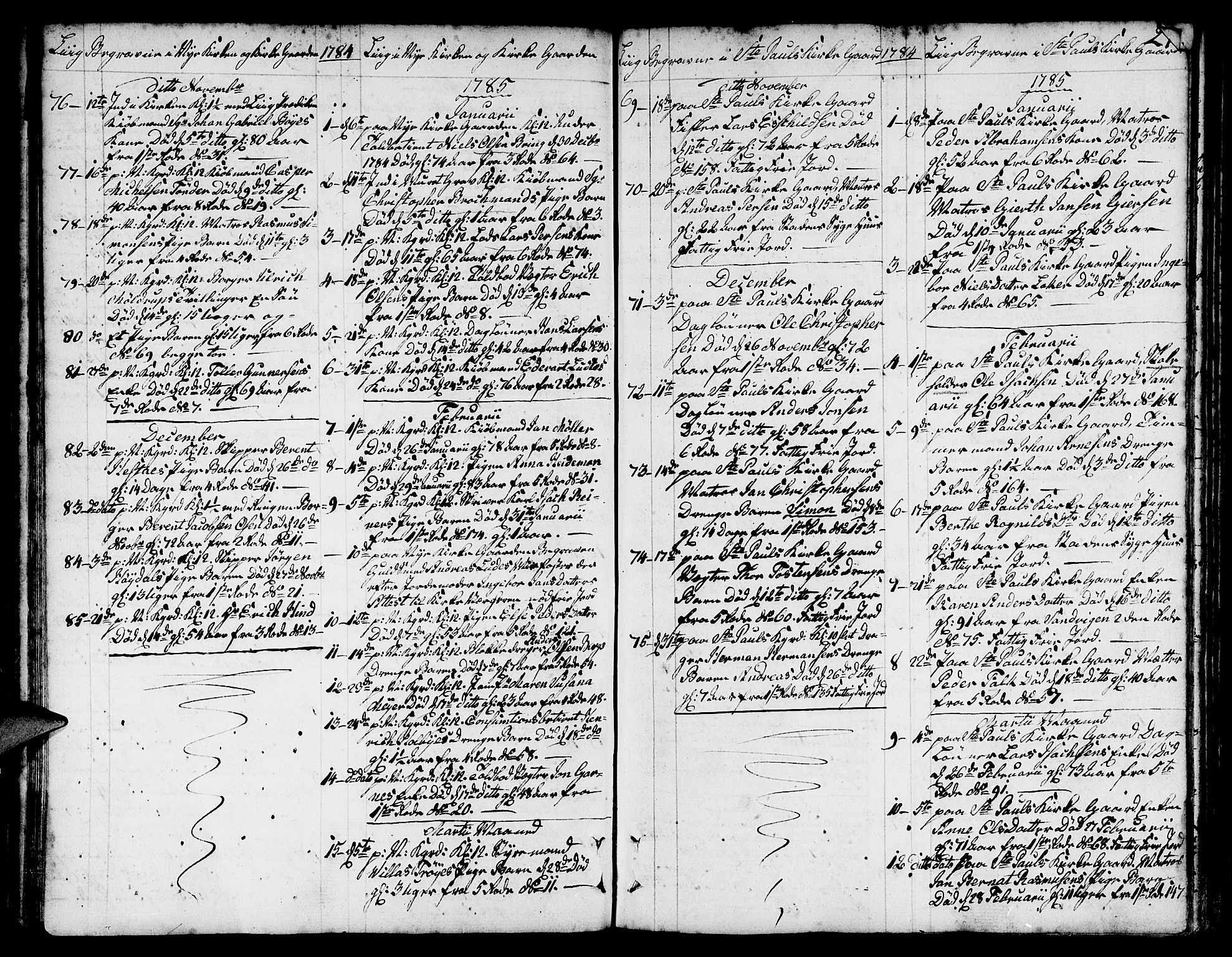 Nykirken Sokneprestembete, SAB/A-77101/H/Hab/L0002: Parish register (copy) no. A 3, 1775-1820, p. 27
