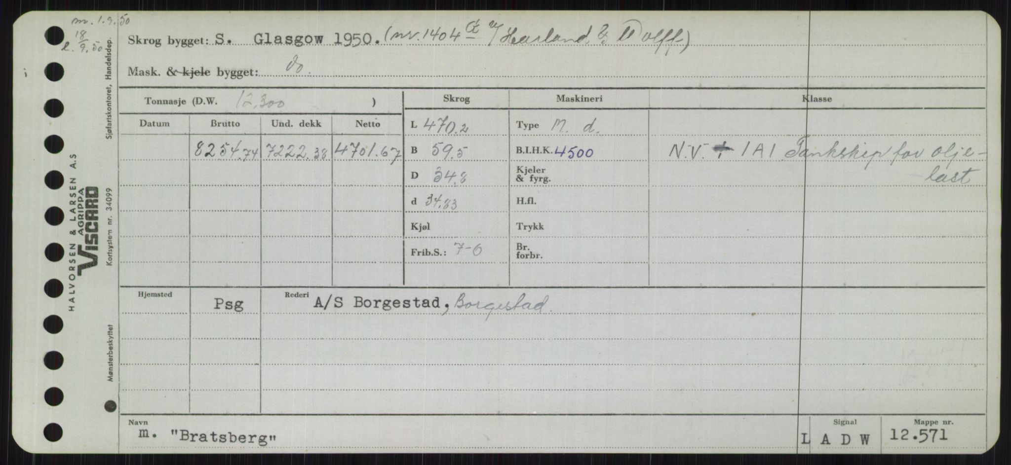 Sjøfartsdirektoratet med forløpere, Skipsmålingen, AV/RA-S-1627/H/Hb/L0001: Fartøy, A-D, p. 361