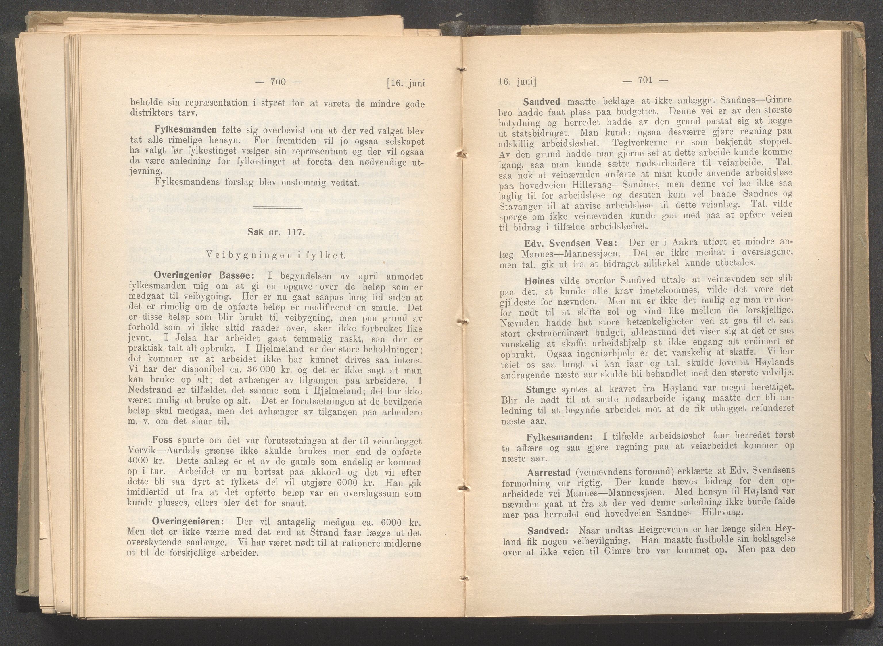 Rogaland fylkeskommune - Fylkesrådmannen , IKAR/A-900/A, 1920, p. 401