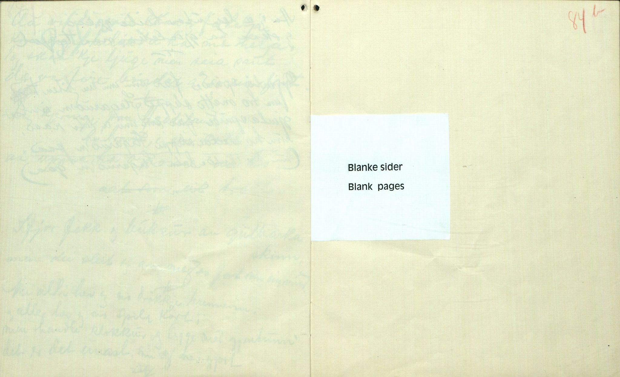 Rikard Berge, TEMU/TGM-A-1003/F/L0005/0002: 160-200 / 161 Oppskrifter av Rikard Berge, Aanund Olsnes m.fl. , 1905-1929, p. 84a-84b