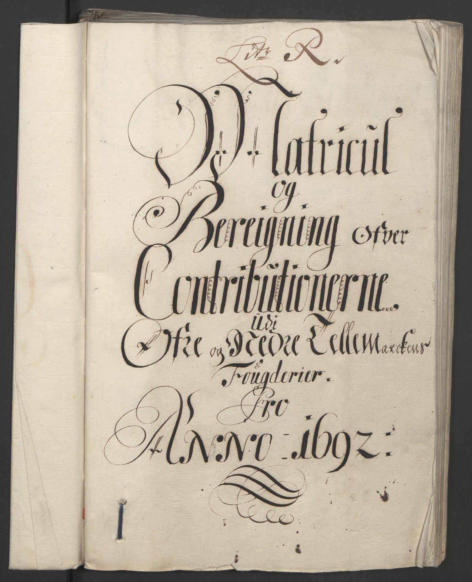 Rentekammeret inntil 1814, Reviderte regnskaper, Fogderegnskap, AV/RA-EA-4092/R35/L2090: Fogderegnskap Øvre og Nedre Telemark, 1692, p. 51