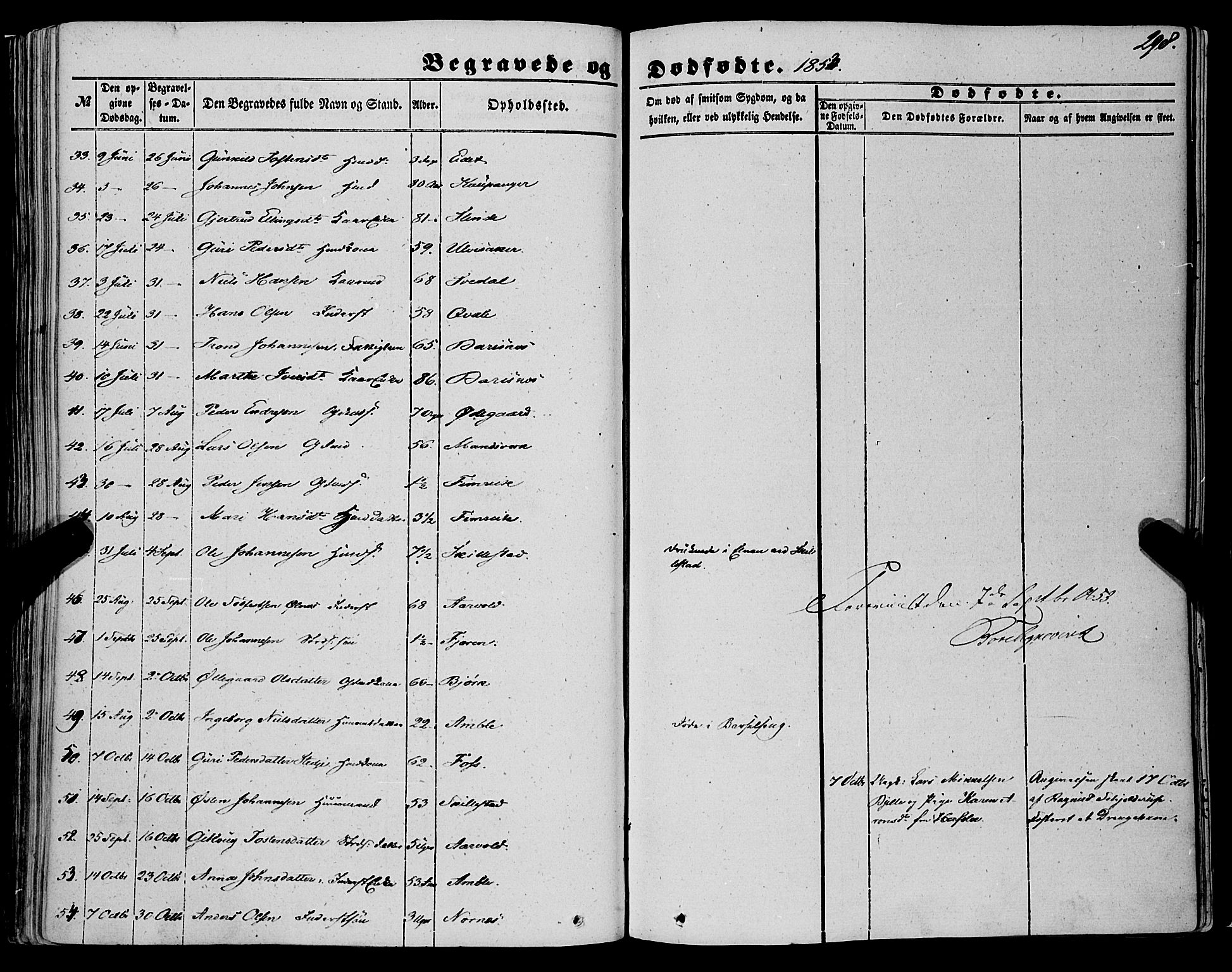 Sogndal sokneprestembete, AV/SAB-A-81301/H/Haa/Haaa/L0012II: Parish register (official) no. A 12II, 1847-1877, p. 298