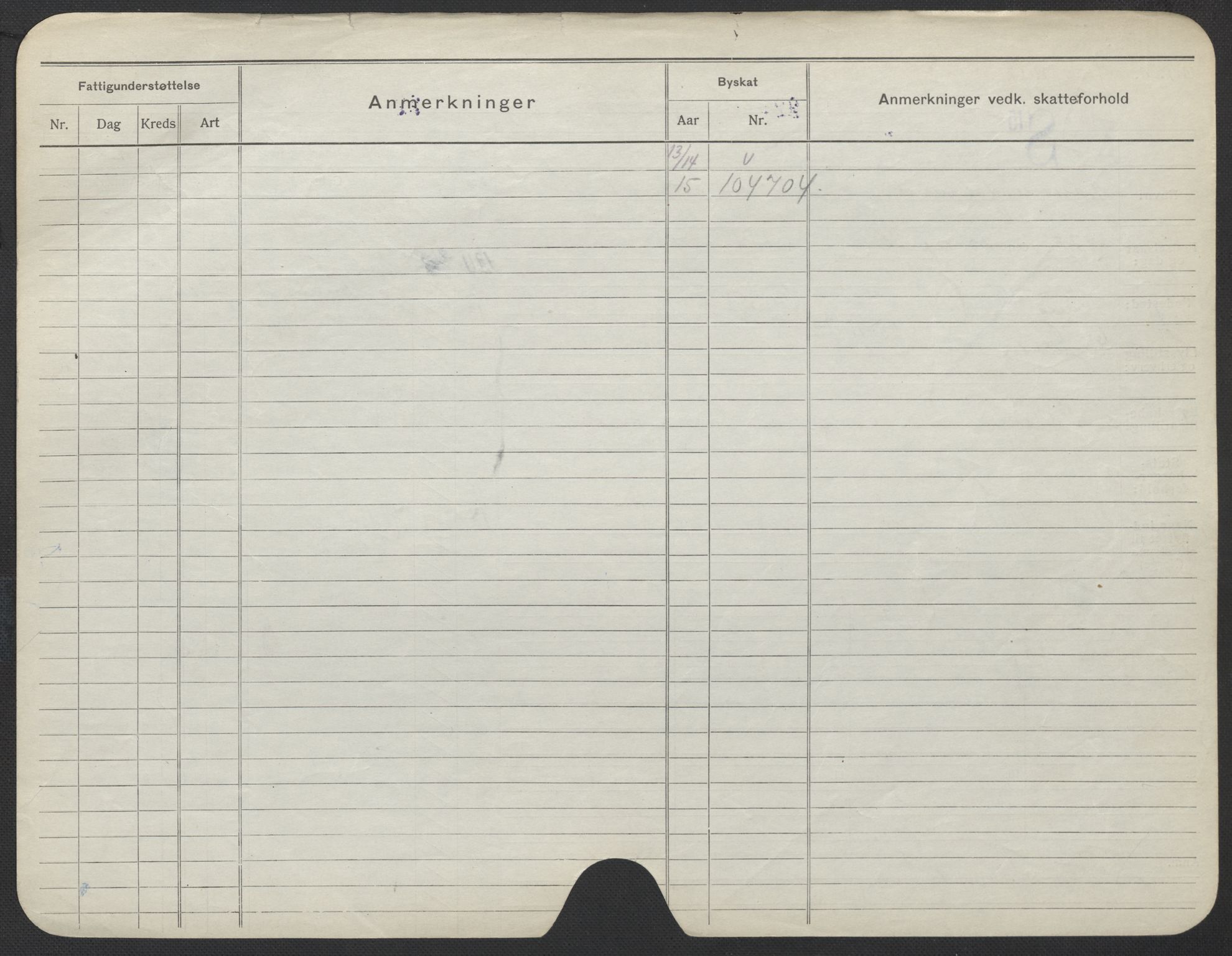 Oslo folkeregister, Registerkort, AV/SAO-A-11715/F/Fa/Fac/L0017: Kvinner, 1906-1914, p. 326b