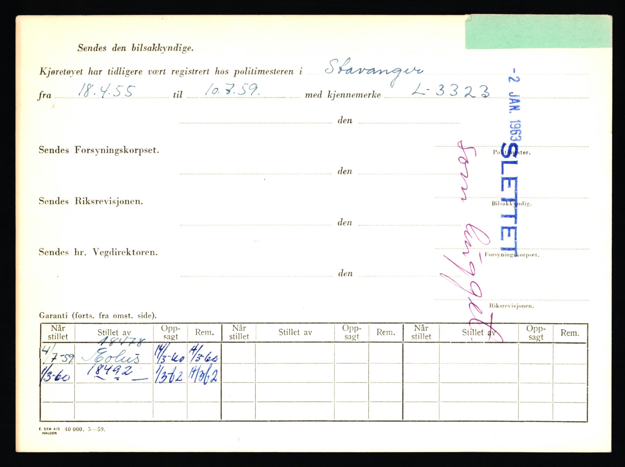 Stavanger trafikkstasjon, AV/SAST-A-101942/0/F/L0057: L-57200 - L-57999, 1930-1971, p. 34