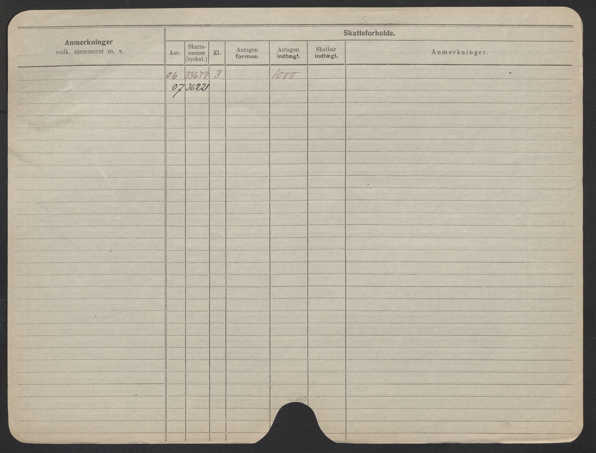 Oslo folkeregister, Registerkort, AV/SAO-A-11715/F/Fa/Fac/L0019: Kvinner, 1906-1914, p. 106b
