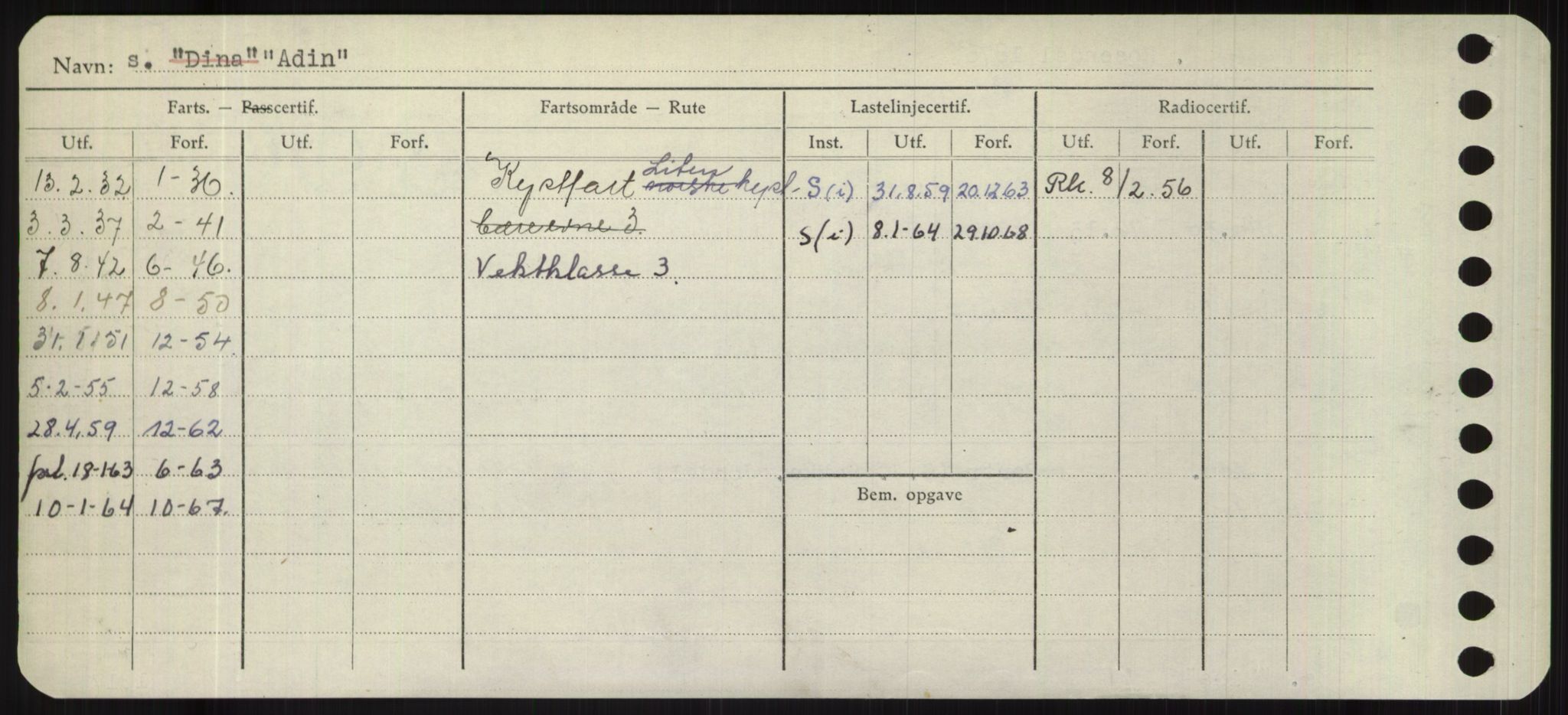 Sjøfartsdirektoratet med forløpere, Skipsmålingen, RA/S-1627/H/Hd/L0001: Fartøy, A-Anv, p. 68