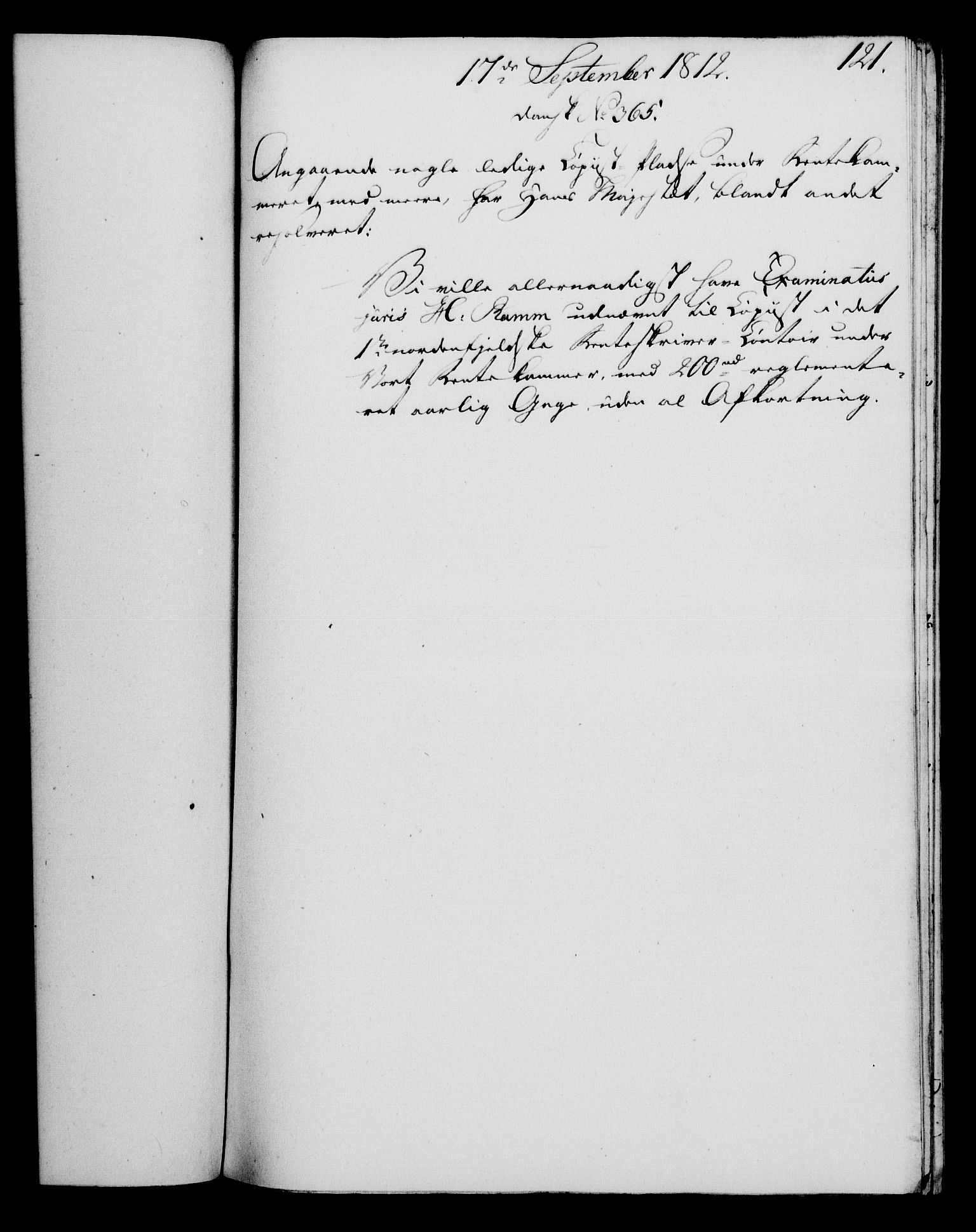 Rentekammeret, Kammerkanselliet, RA/EA-3111/G/Gf/Gfa/L0094: Norsk relasjons- og resolusjonsprotokoll (merket RK 52.94), 1812, p. 478