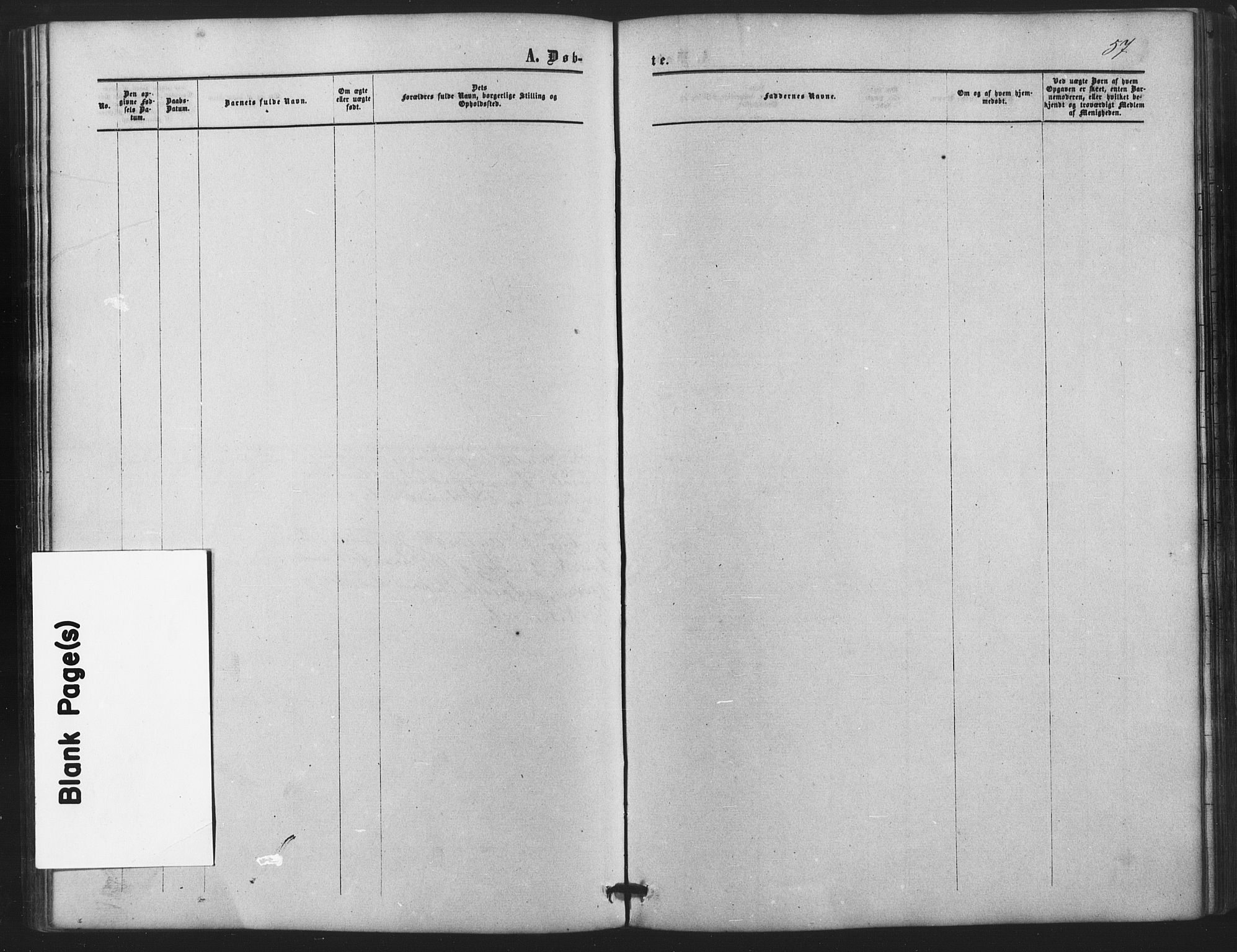 Nes prestekontor Kirkebøker, SAO/A-10410/F/Fb/L0001: Parish register (official) no. II 1, 1859-1882, p. 57