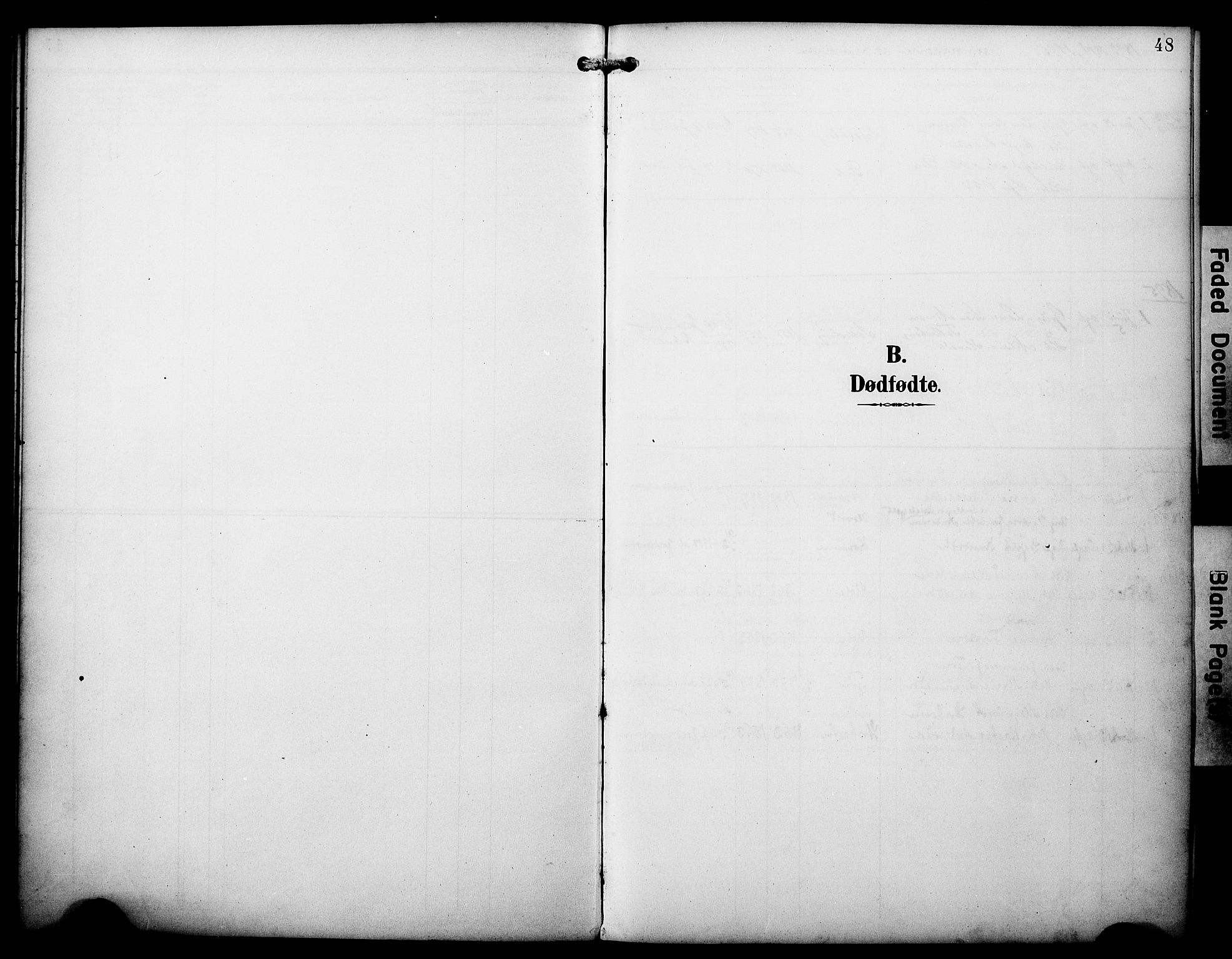 Manger sokneprestembete, SAB/A-76801/H/Haa: Parish register (official) no. D 2, 1894-1908, p. 48