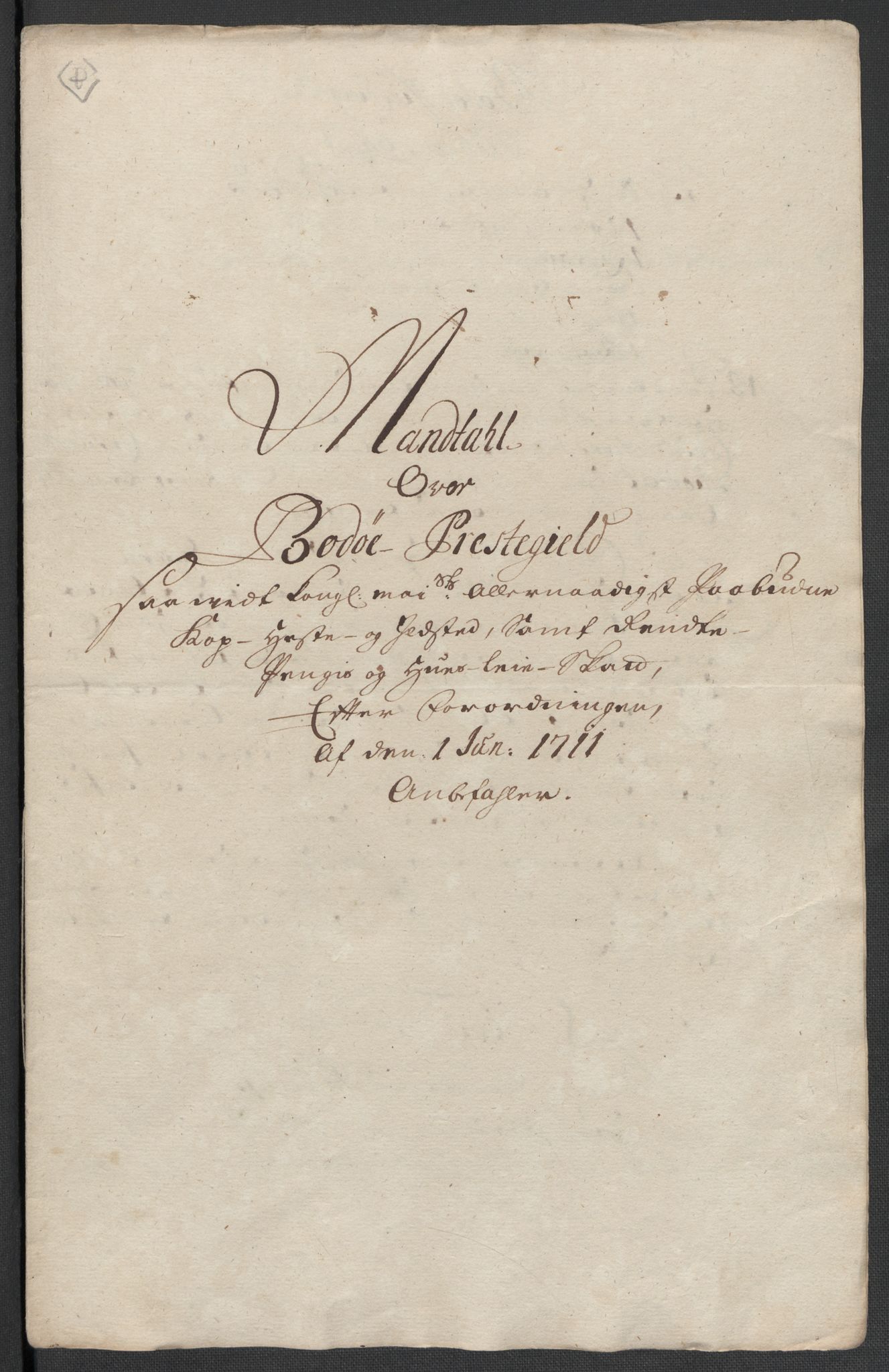 Rentekammeret inntil 1814, Reviderte regnskaper, Fogderegnskap, AV/RA-EA-4092/R66/L4582: Fogderegnskap Salten, 1711-1712, p. 109