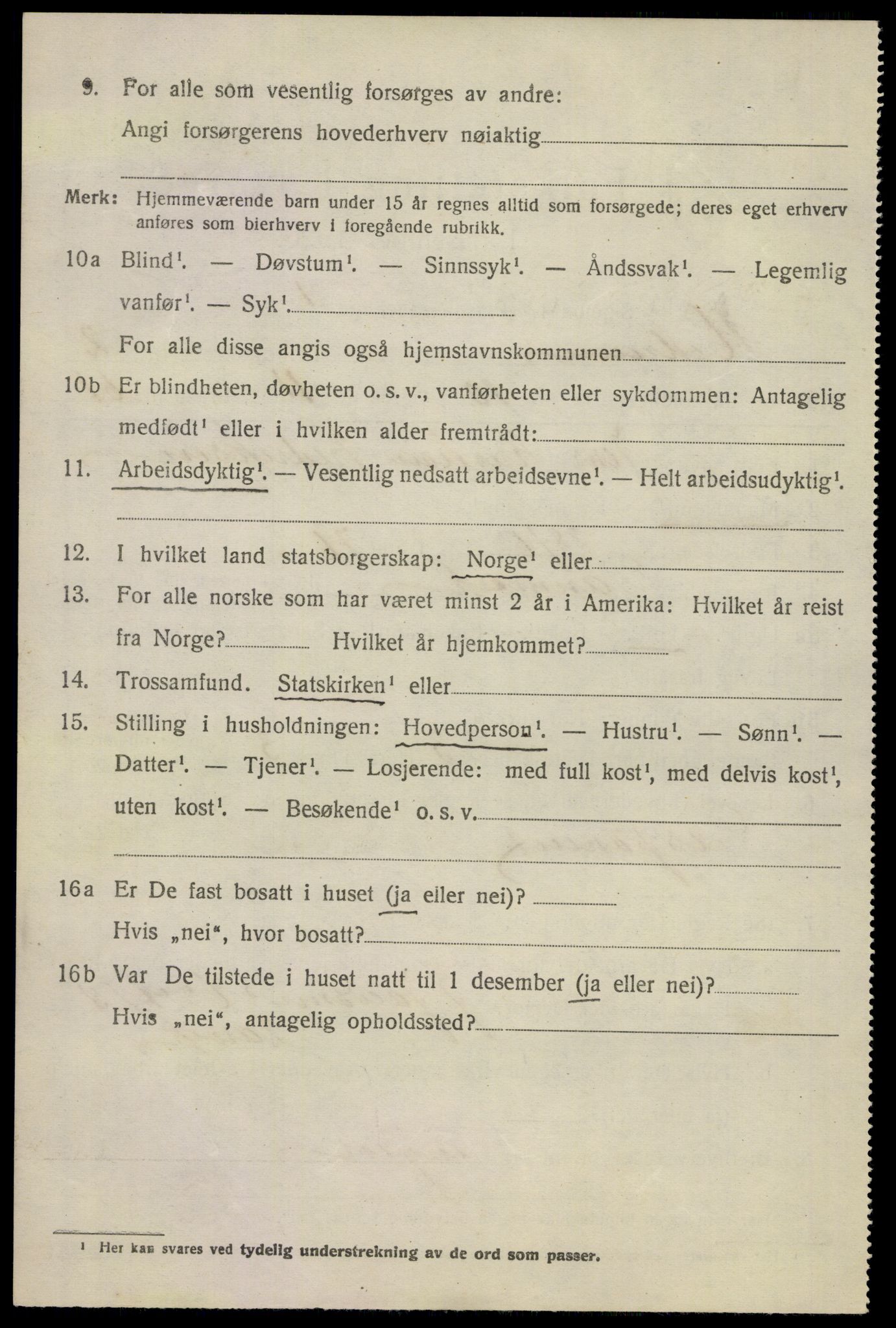 SAKO, 1920 census for Hedrum, 1920, p. 2520
