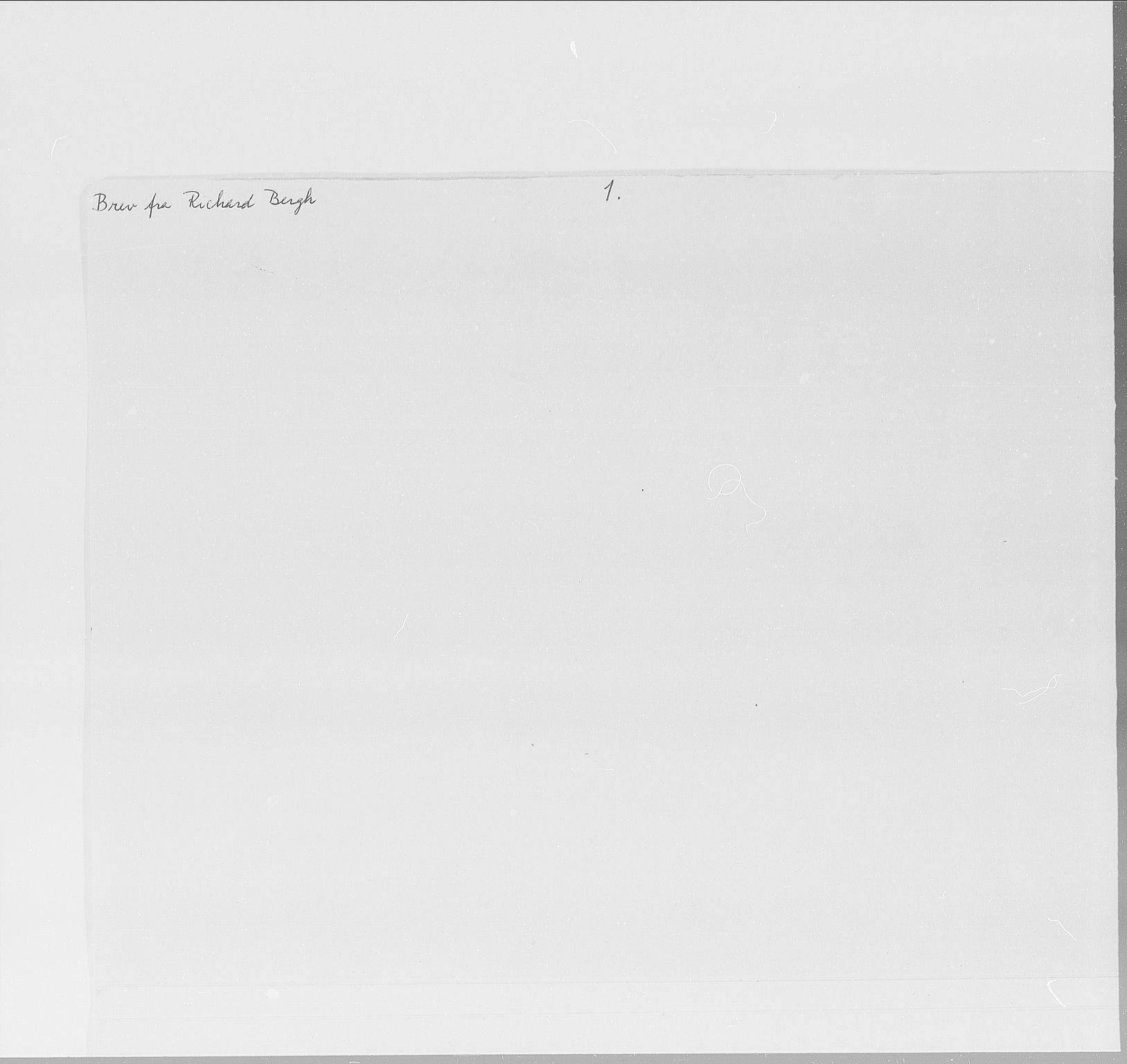 Skredsvig, Christian, AV/RA-PA-0353/E/L0001: Privatbrev fra enkeltpersoner, 1888-1961, p. 3