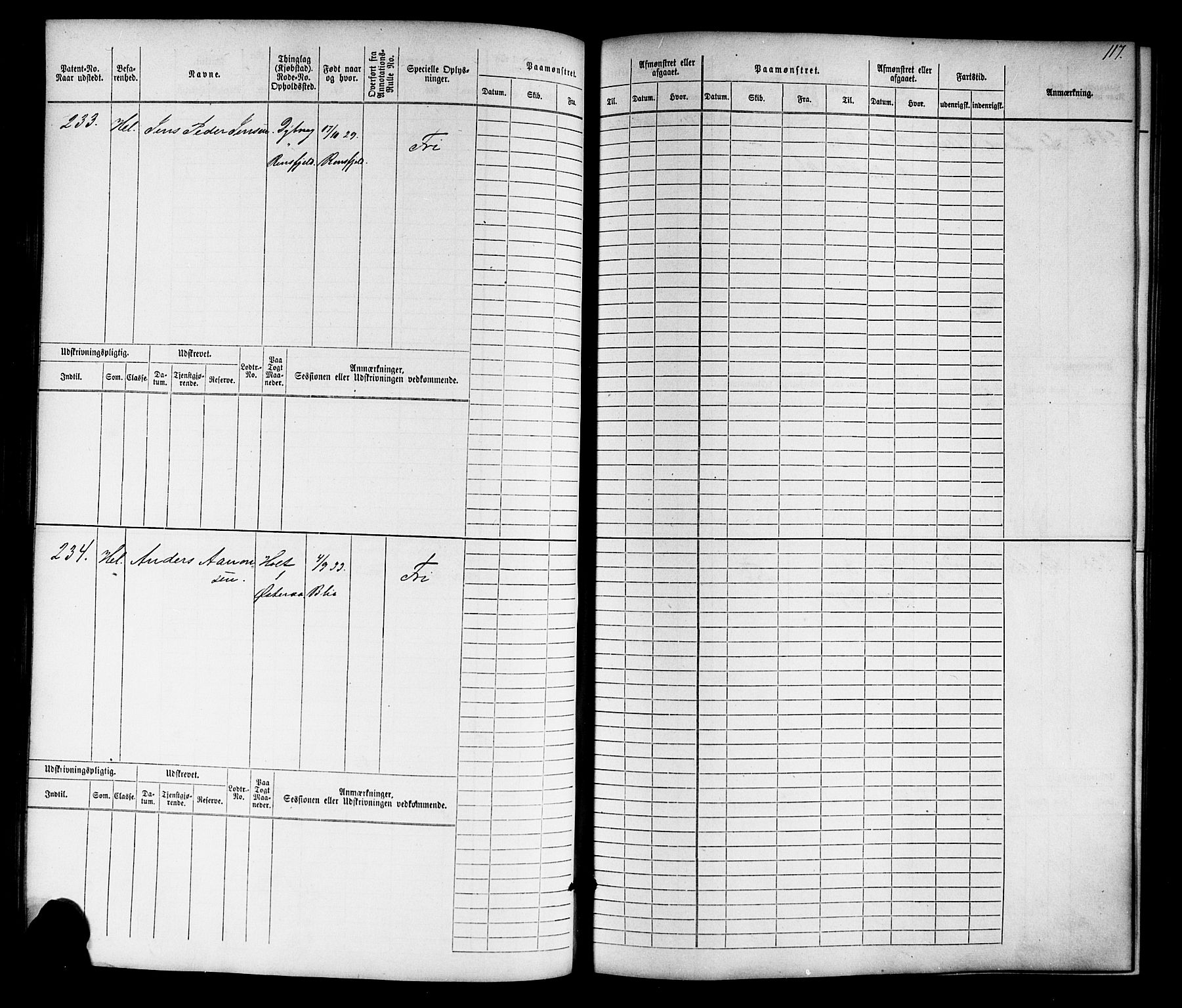 Tvedestrand mønstringskrets, AV/SAK-2031-0011/F/Fb/L0015: Hovedrulle nr 1-766, U-31, 1869-1900, p. 121