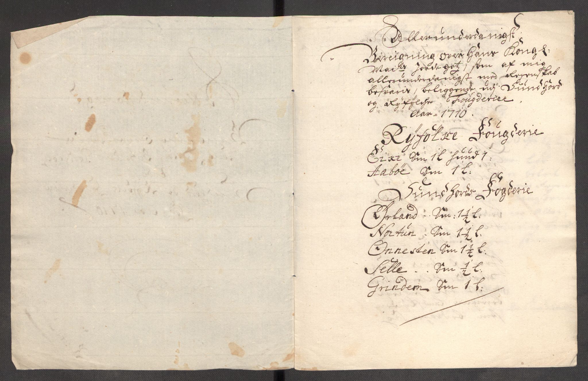 Rentekammeret inntil 1814, Reviderte regnskaper, Fogderegnskap, RA/EA-4092/R48/L2986: Fogderegnskap Sunnhordland og Hardanger, 1709-1710, p. 358