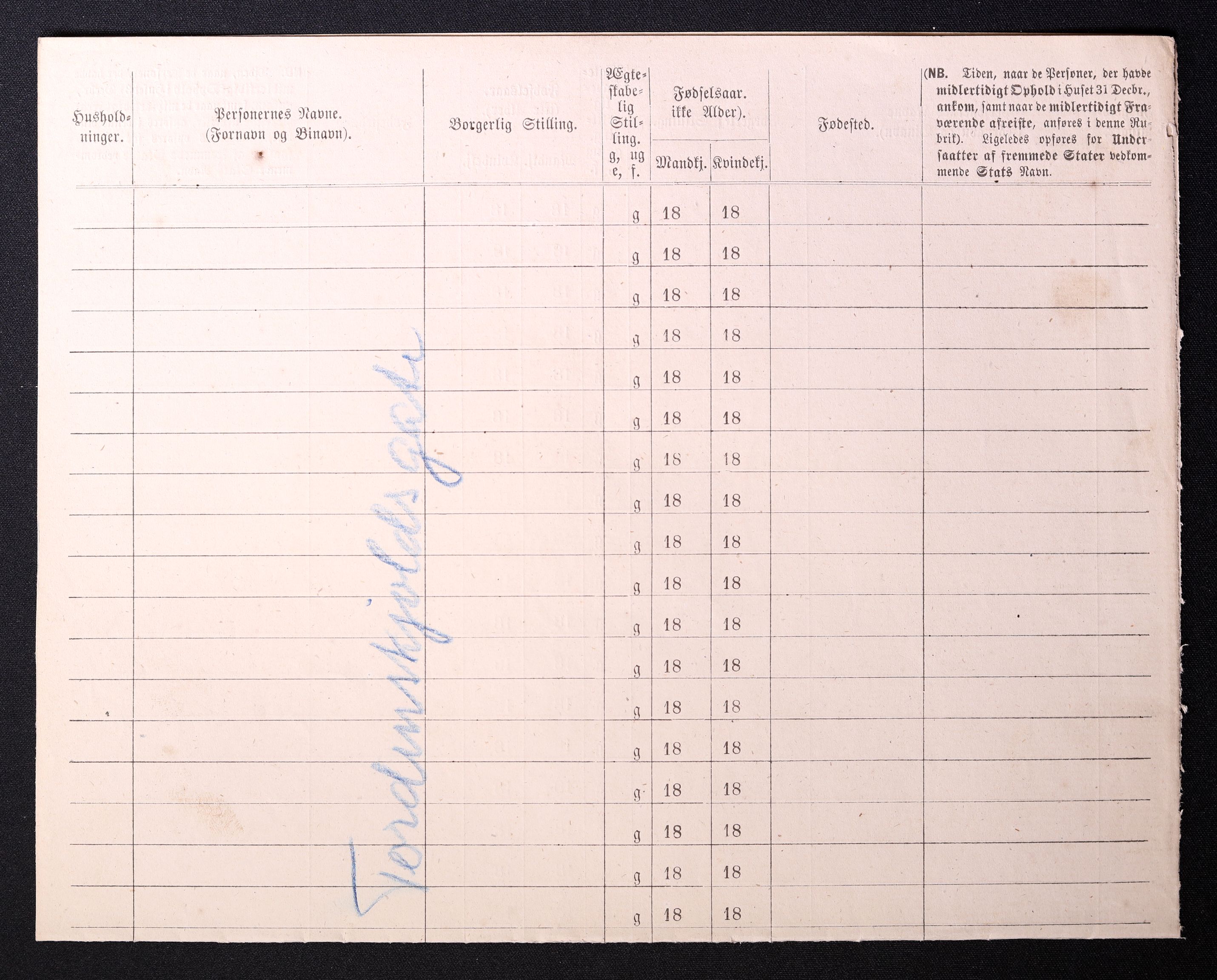 RA, 1870 census for 0301 Kristiania, 1870, p. 4325