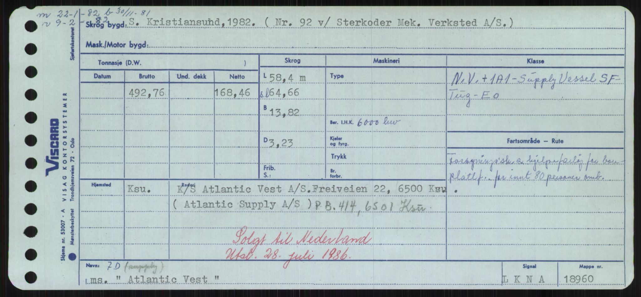 Sjøfartsdirektoratet med forløpere, Skipsmålingen, RA/S-1627/H/Hd/L0002: Fartøy, Apa-Axe, p. 383