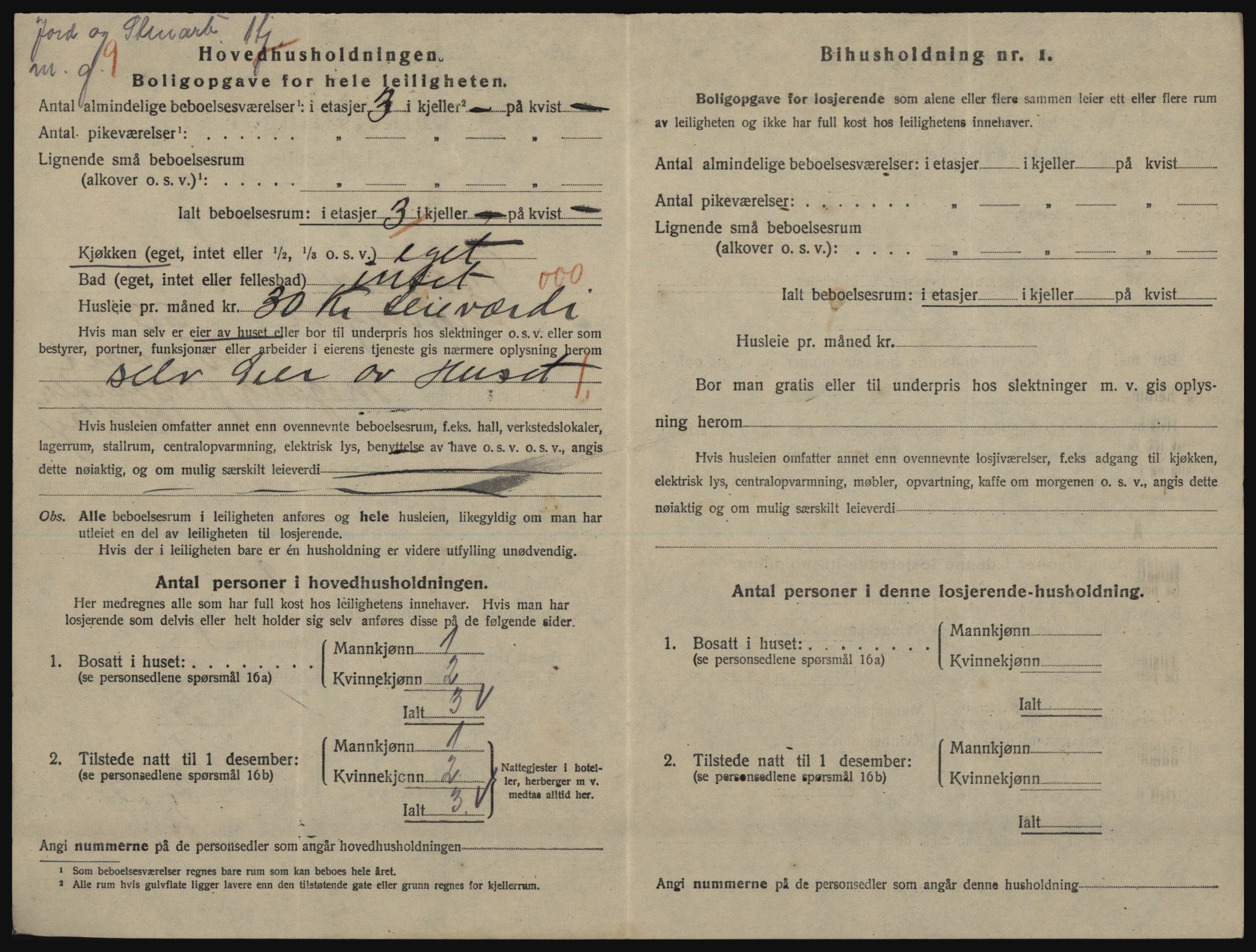 SATØ, 1920 census for Tromsø, 1920, p. 5032