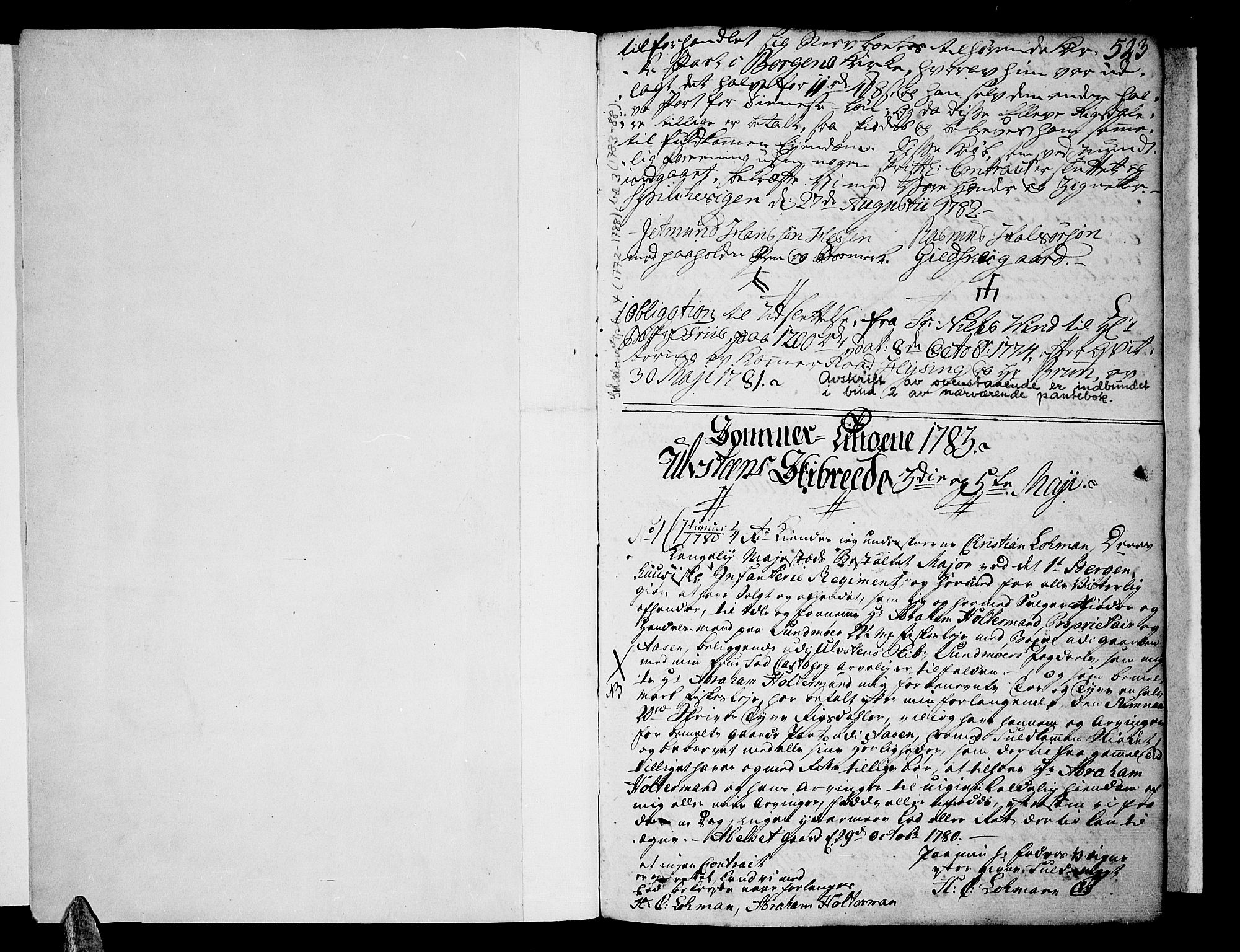 Sunnmøre sorenskriveri, SAT/A-0005/2/2C/L0007: Mortgage book no. 4C, 1782-1788, p. 523