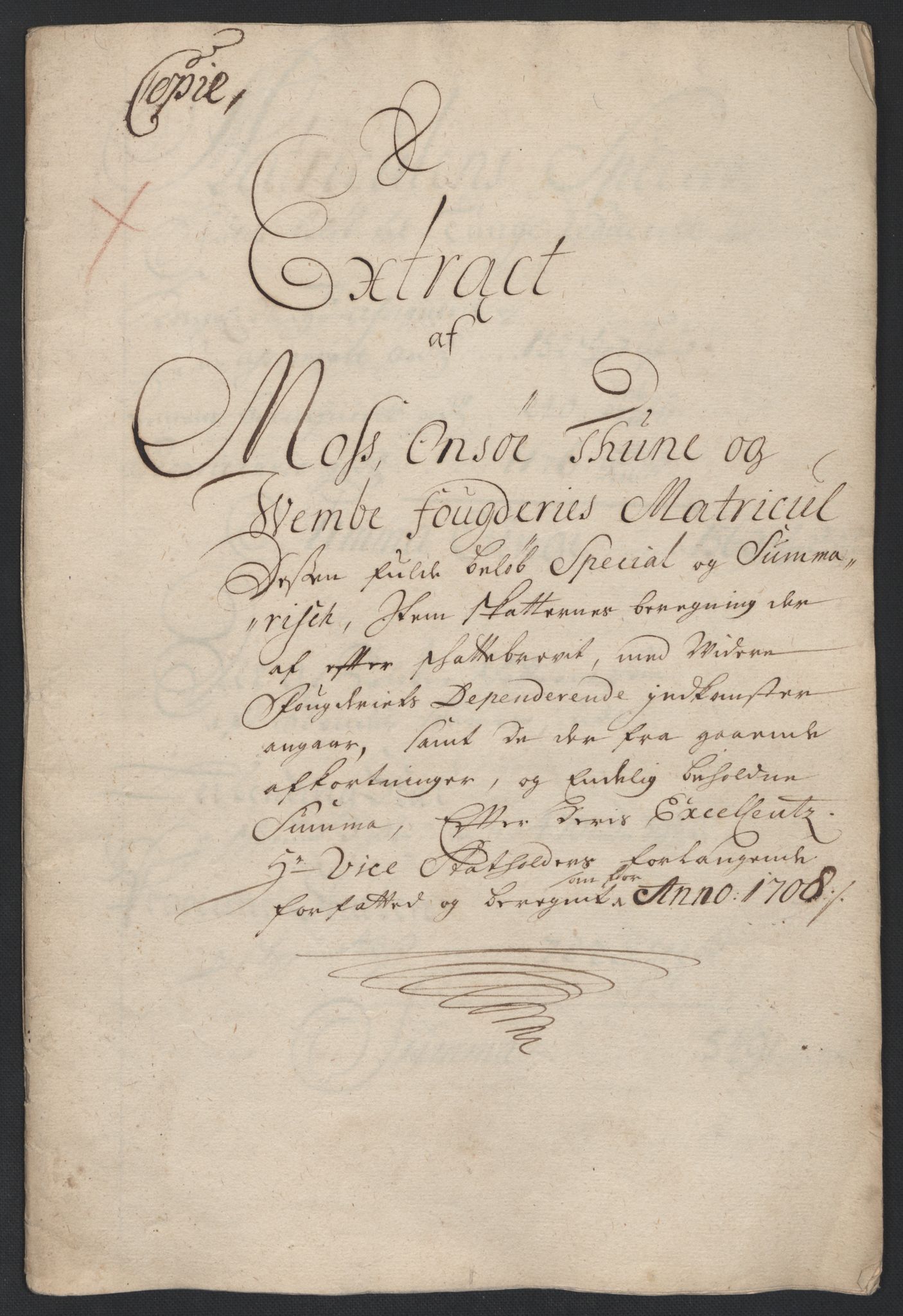 Rentekammeret inntil 1814, Reviderte regnskaper, Fogderegnskap, AV/RA-EA-4092/R04/L0135: Fogderegnskap Moss, Onsøy, Tune, Veme og Åbygge, 1709-1710, p. 220